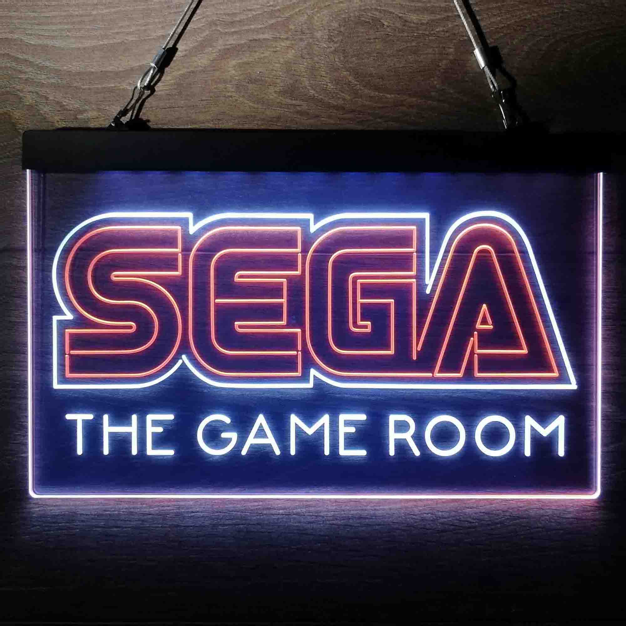 Custom Name Sega Custom Personalized Game Room Home Bar Neon LED Sign