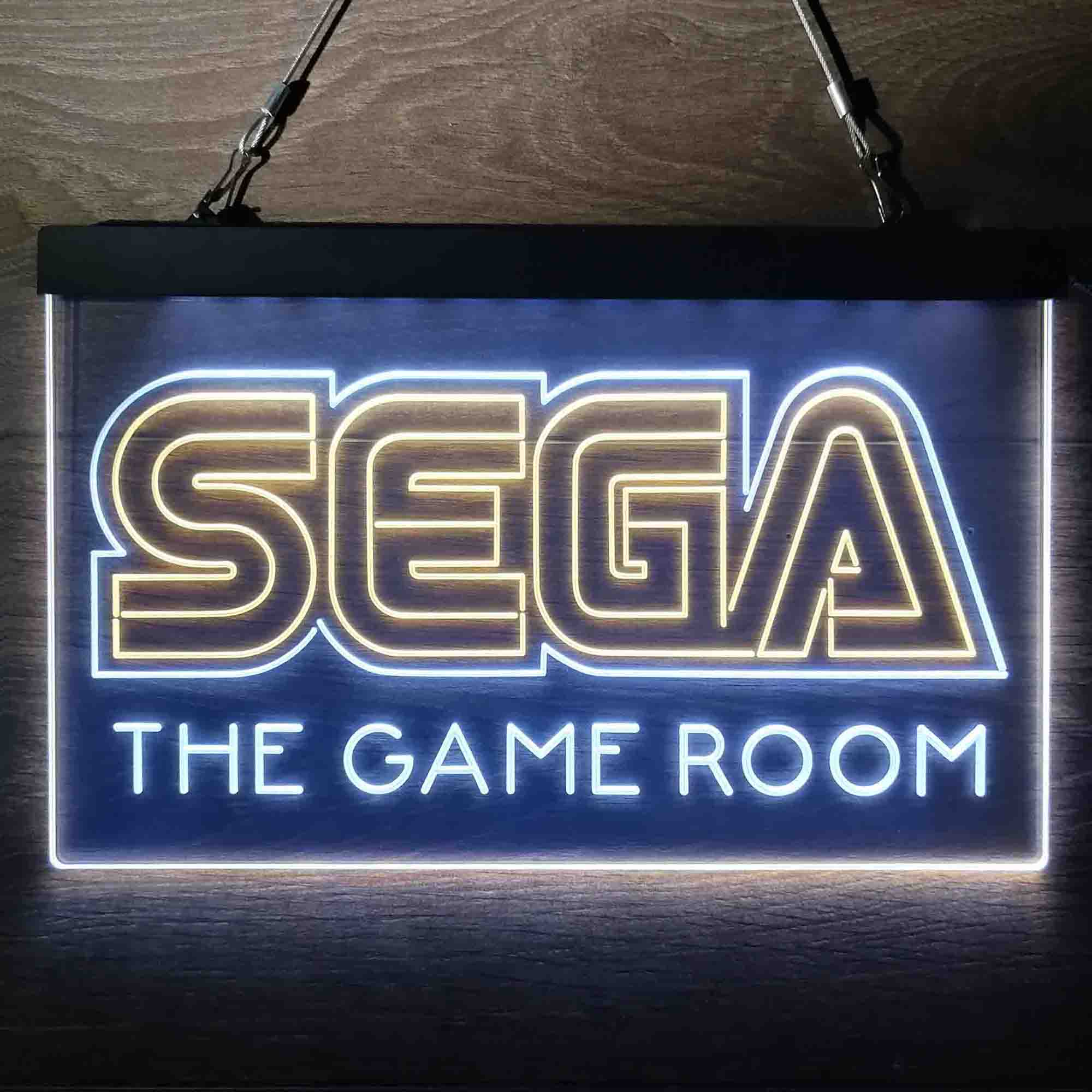 Custom Name Sega Custom Personalized Game Room Home Bar Neon LED Sign