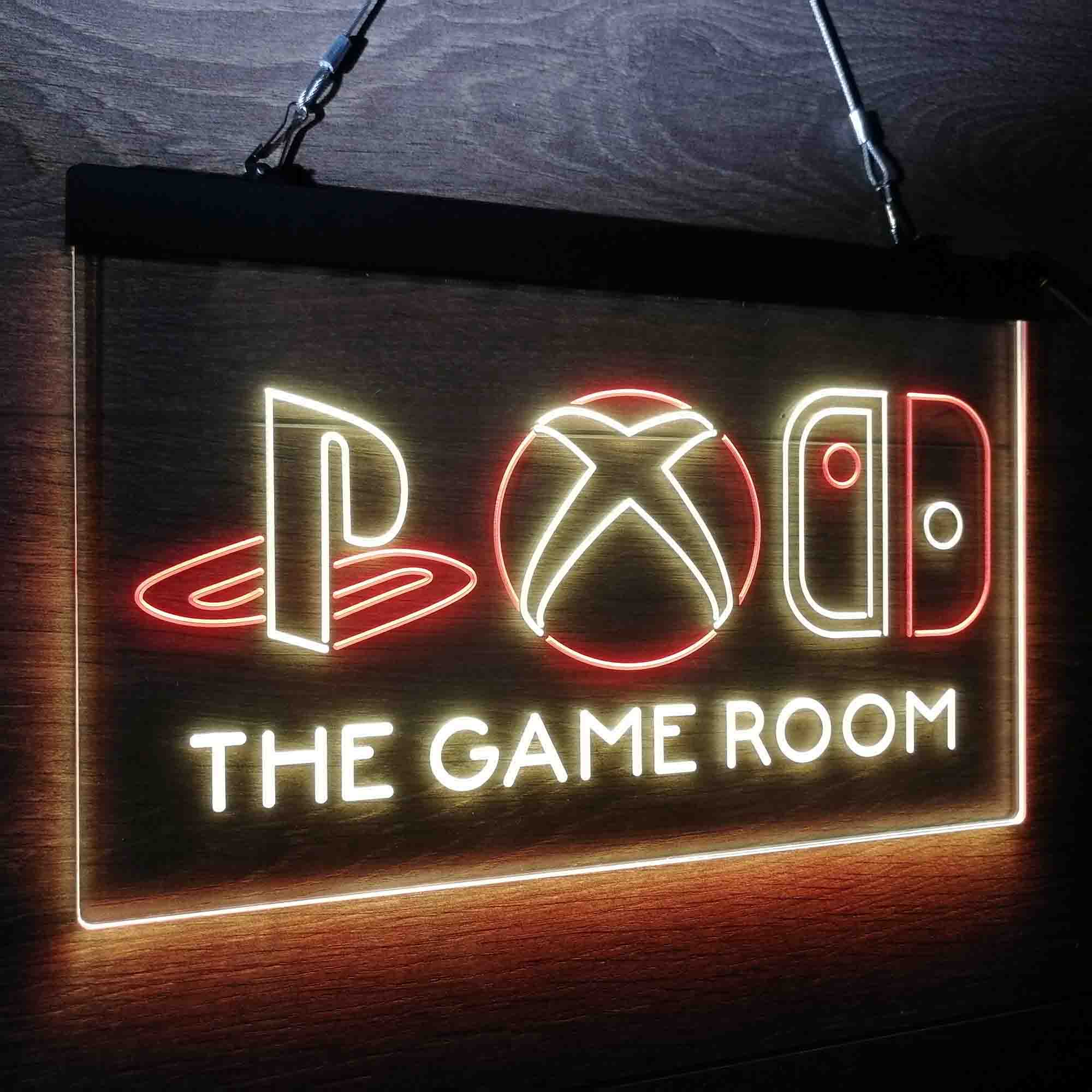Custom Name Sega XBOX Nintendo Custom Personalized Game Room Home Bar Neon LED Sign