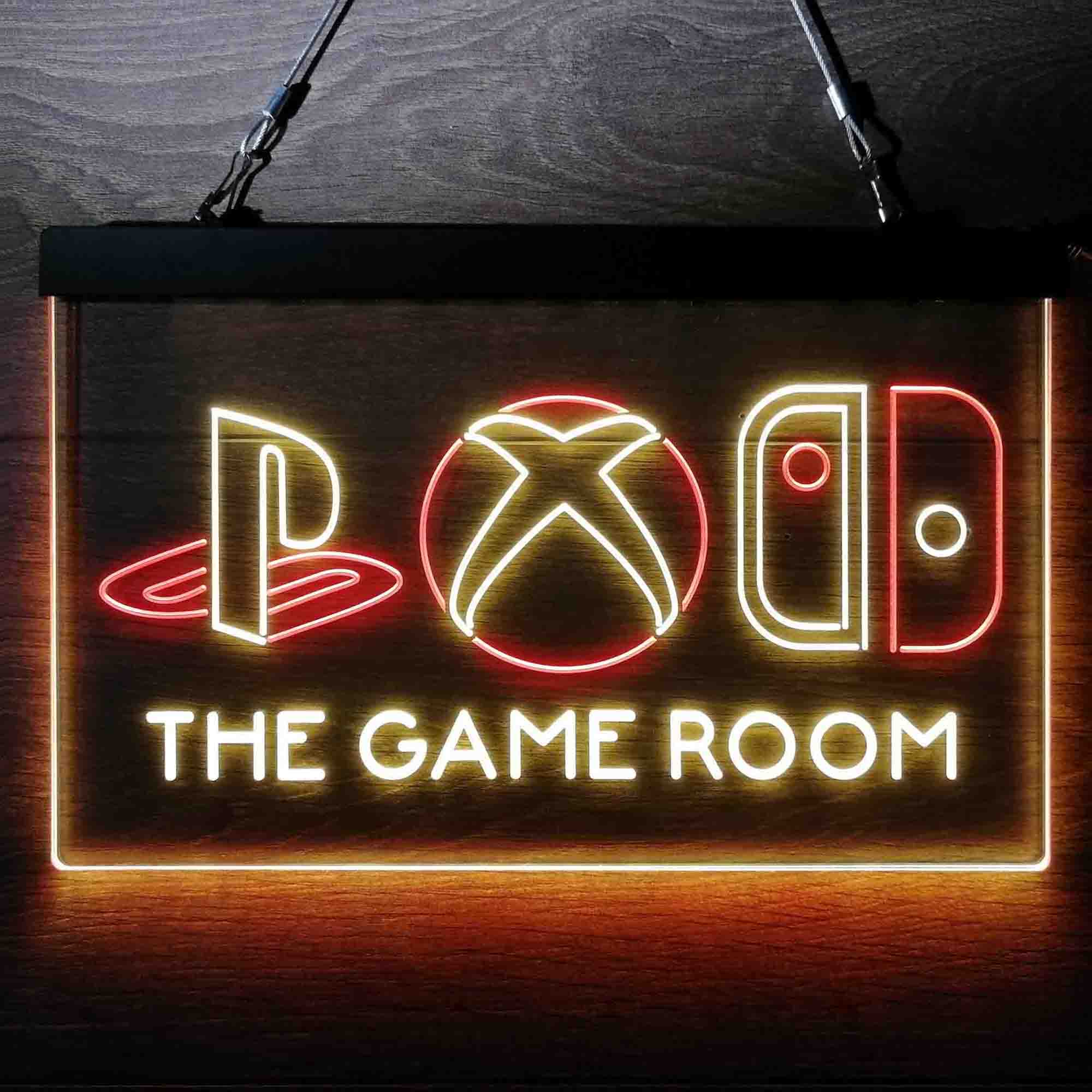Custom Xbox Nintendo Playstation Game Room Neon LED Sign
