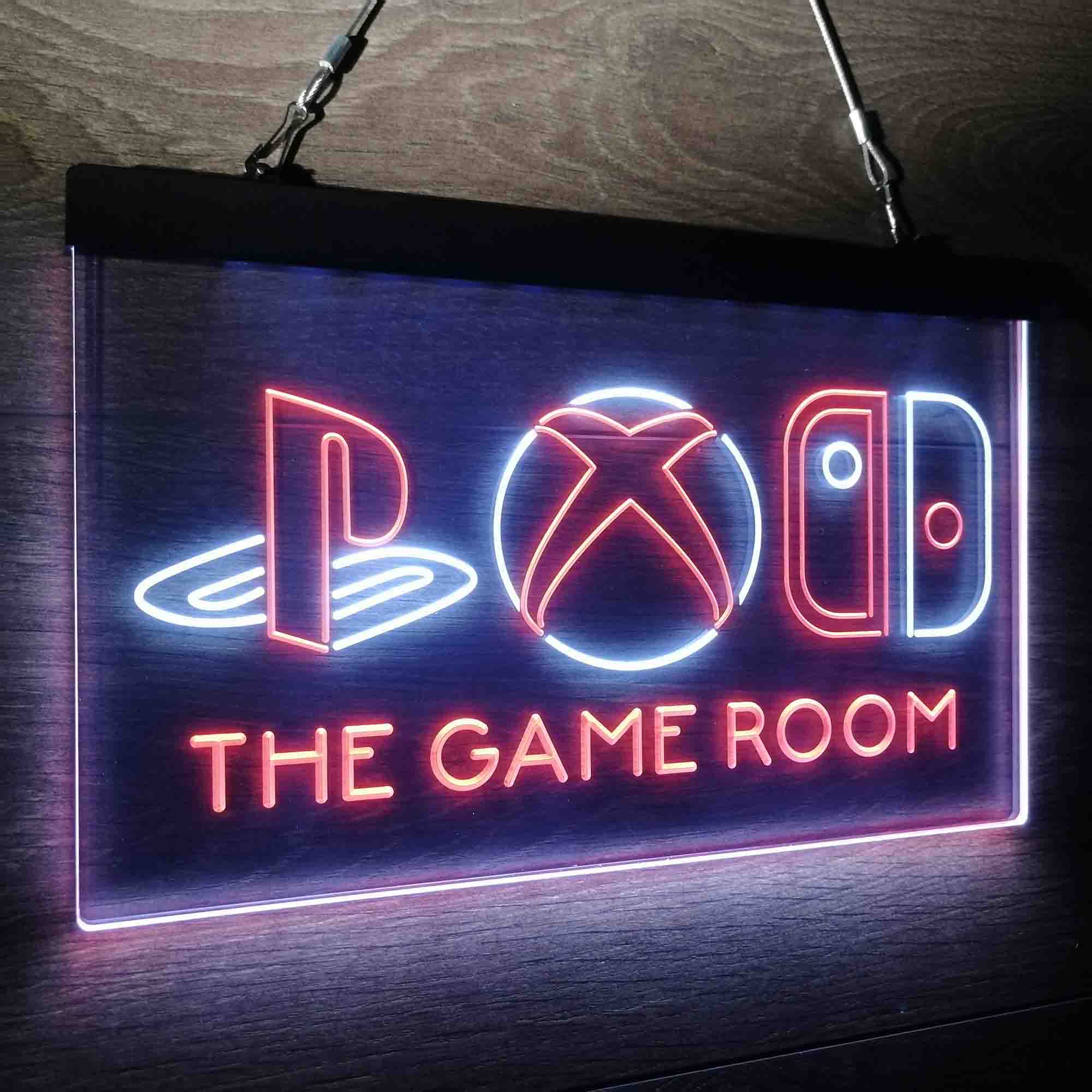Custom Xbox Nintendo Playstation Game Room Neon LED Sign
