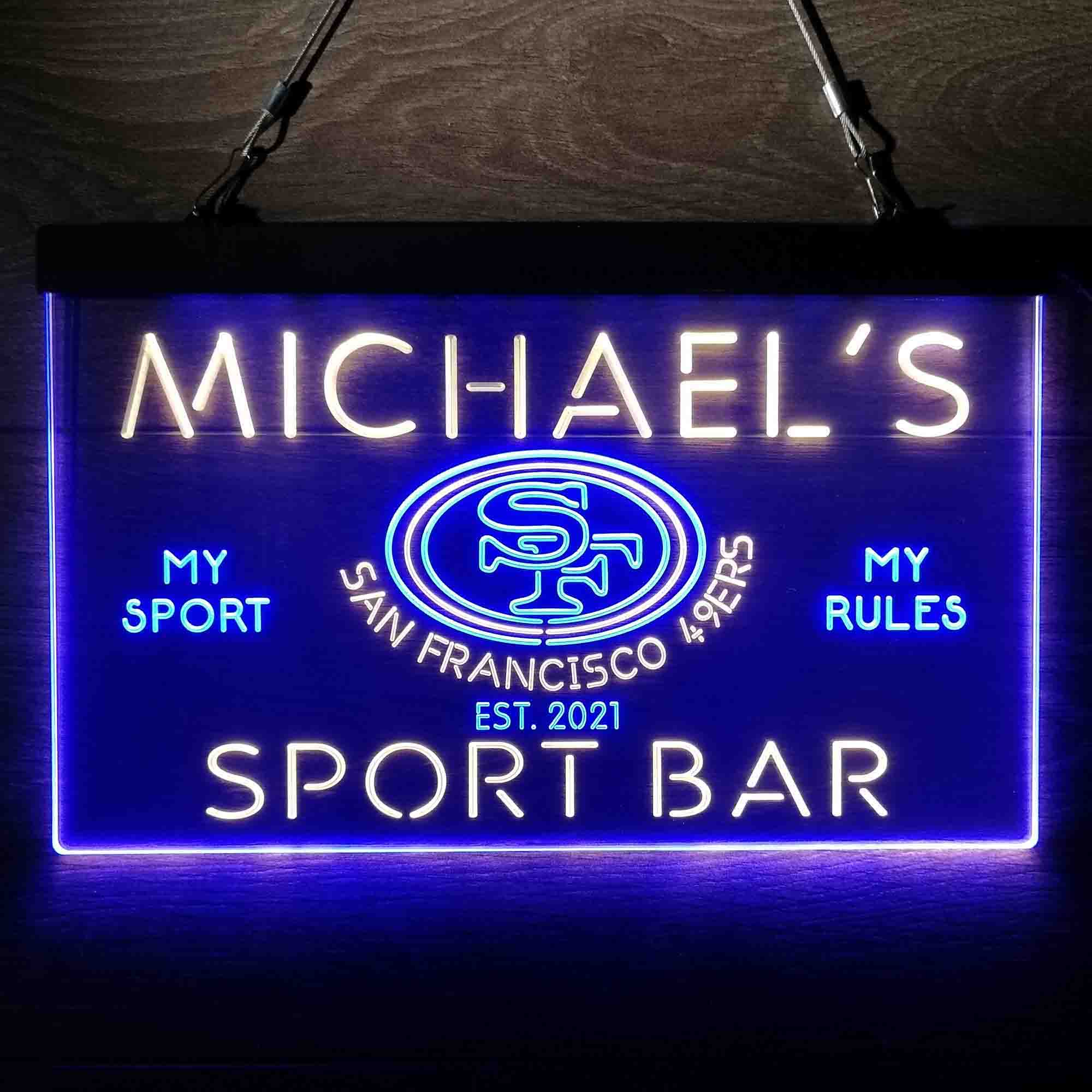 Custom Name San Francisco Sport Team Home Bar Neon LED Sign