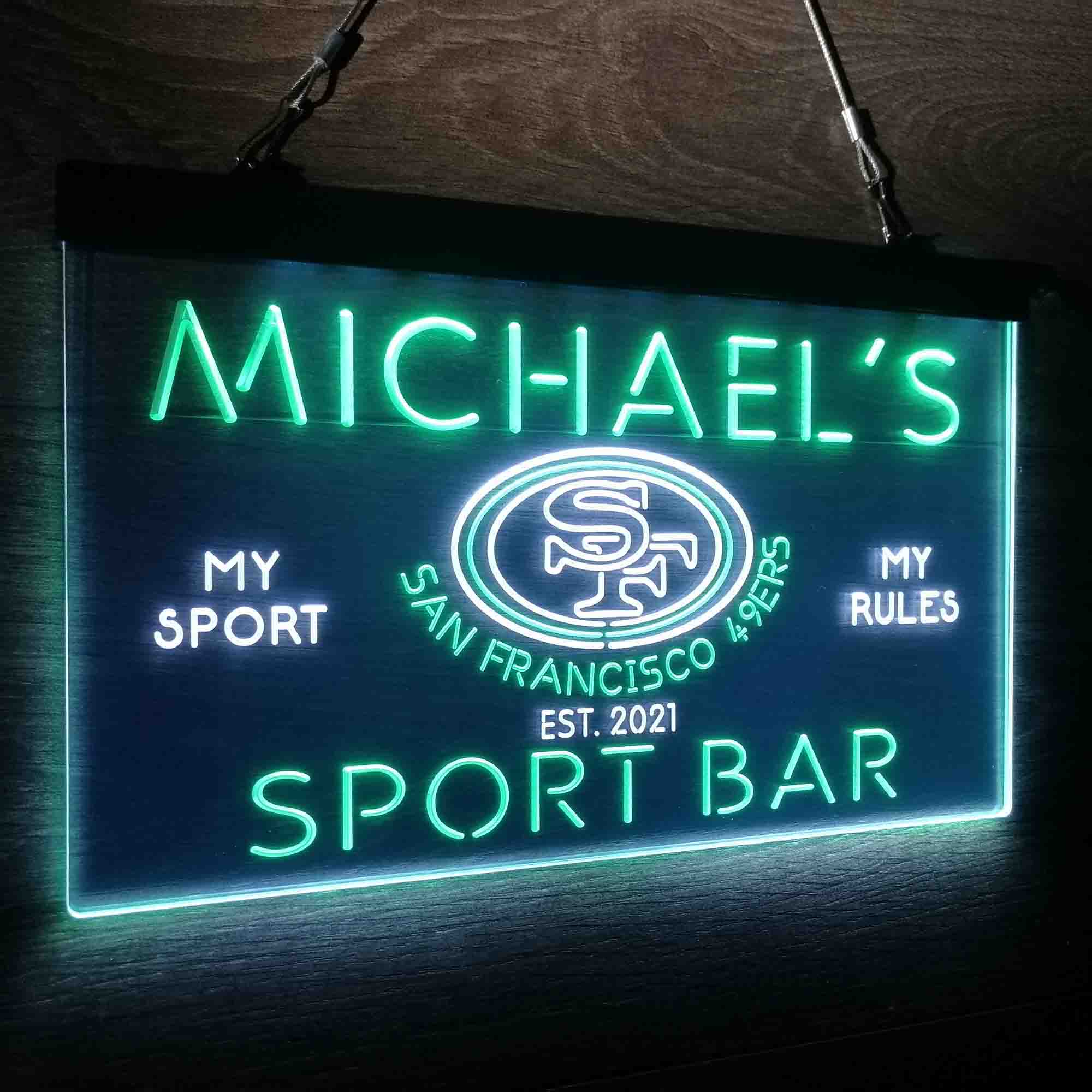 Custom Name San Francisco Sport Team Home Bar Neon LED Sign
