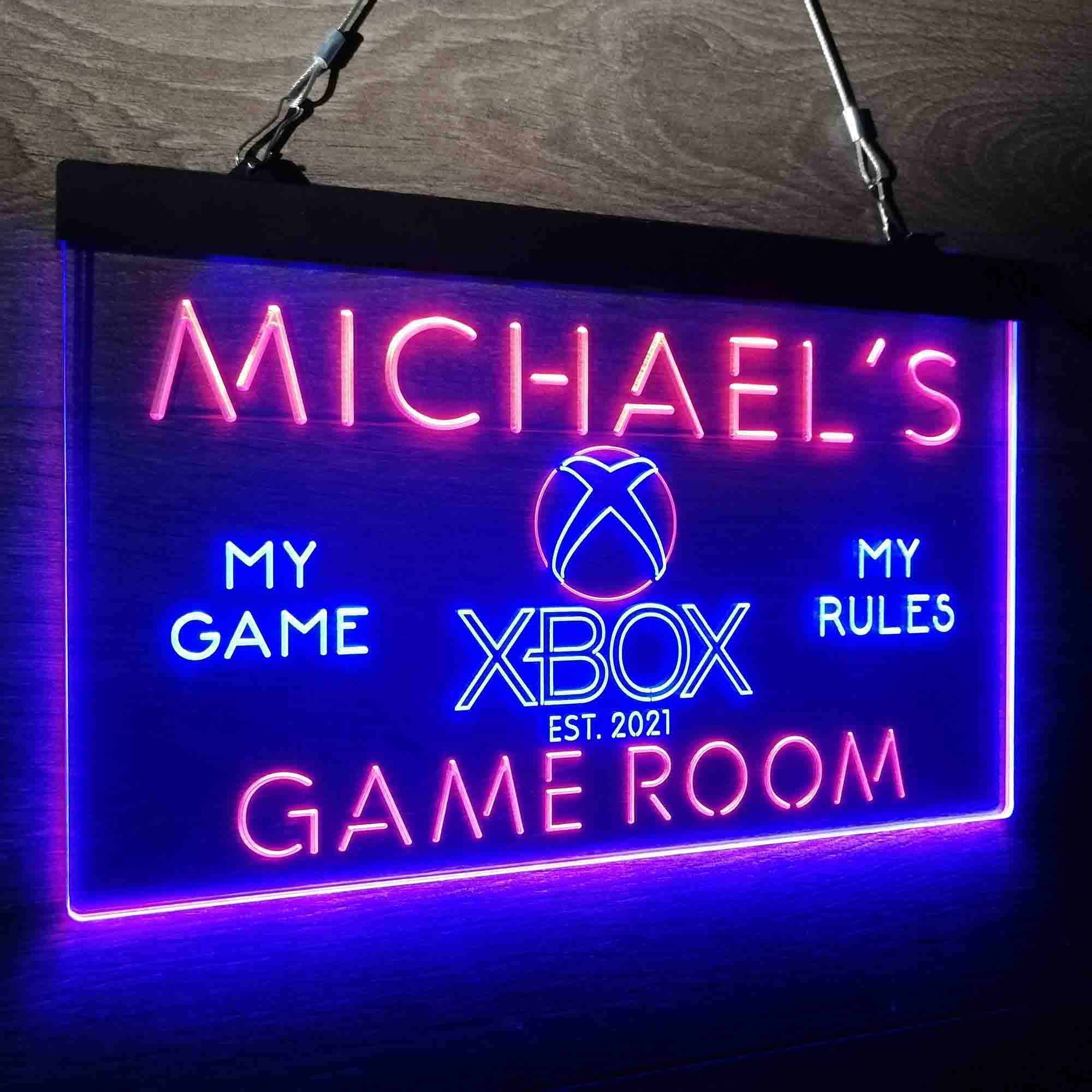 Custom Name XBOX Home Bar Neon LED Sign