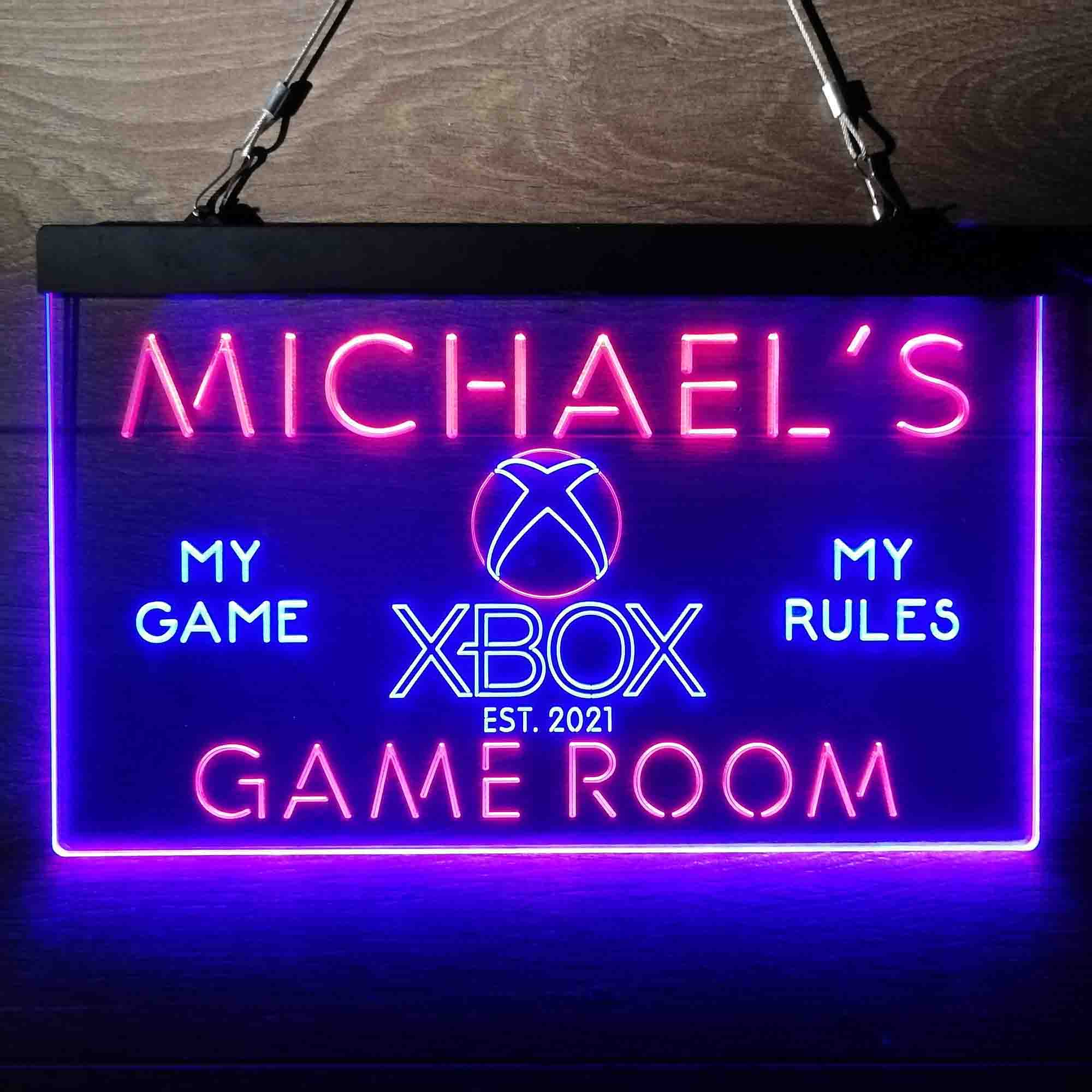 Custom Name XBOX Home Bar Neon LED Sign