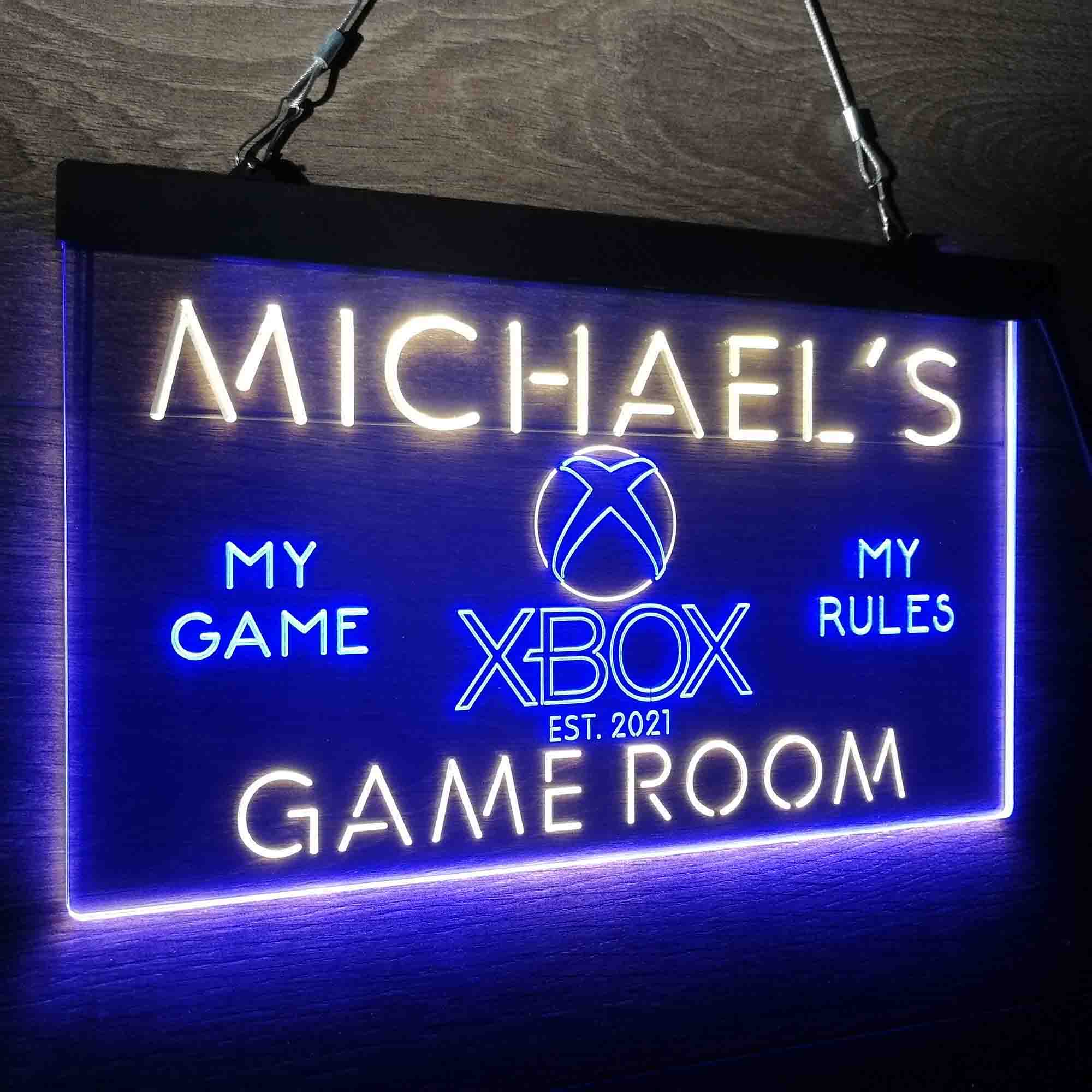 Custom Name XBOX Home Bar Neon LED Sign