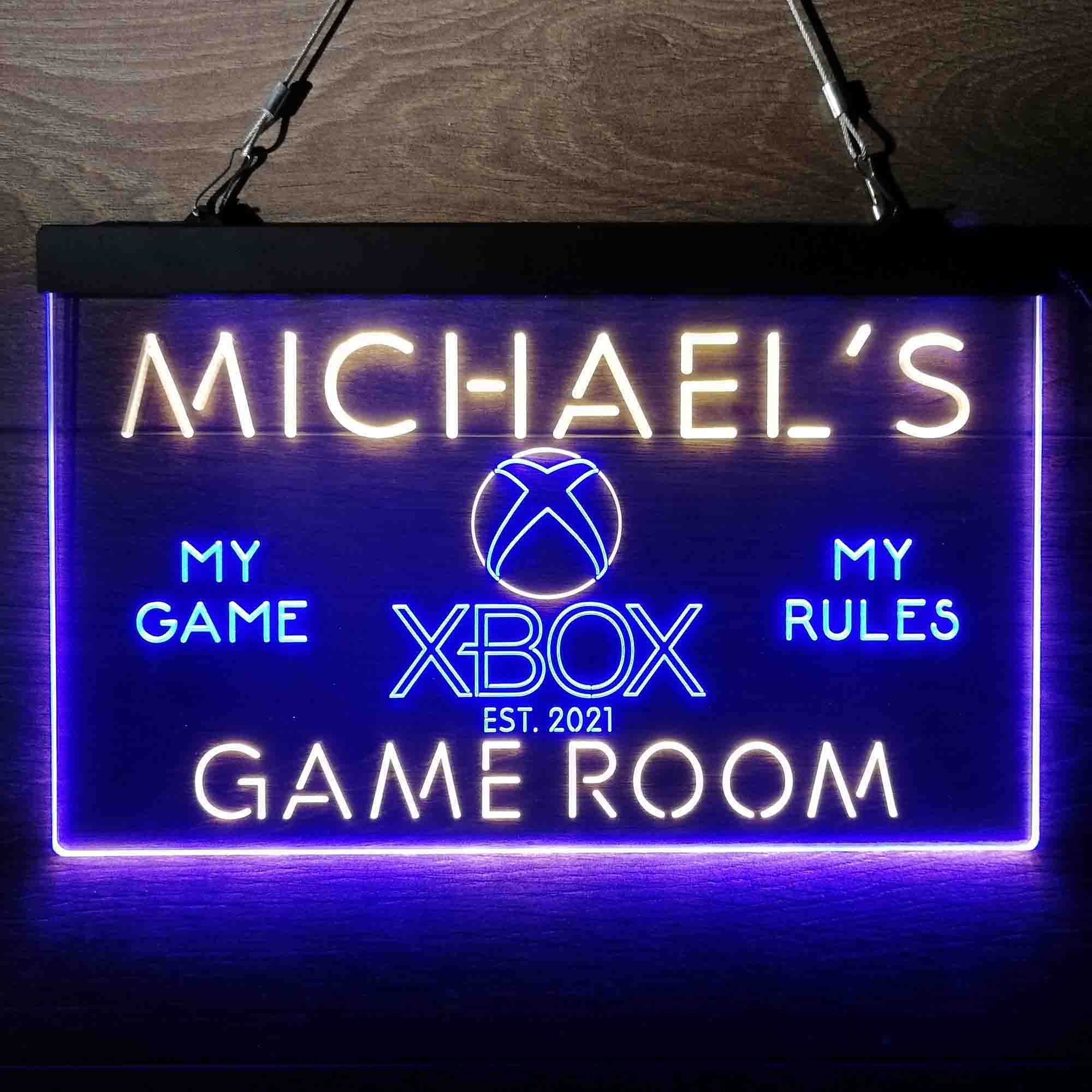 Custom Name XBOX Home Bar Neon LED Sign