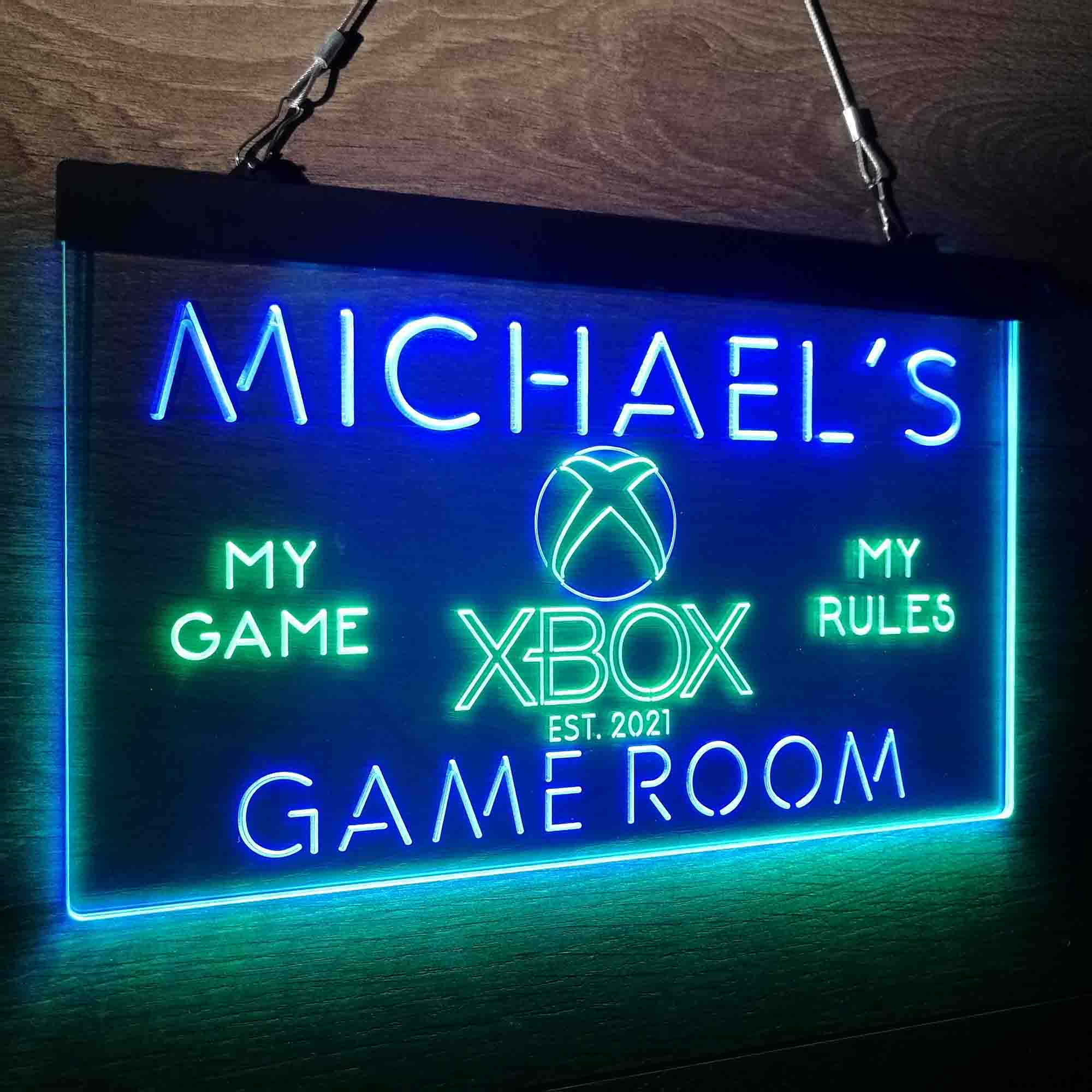 Custom Name XBOX Home Bar Neon LED Sign