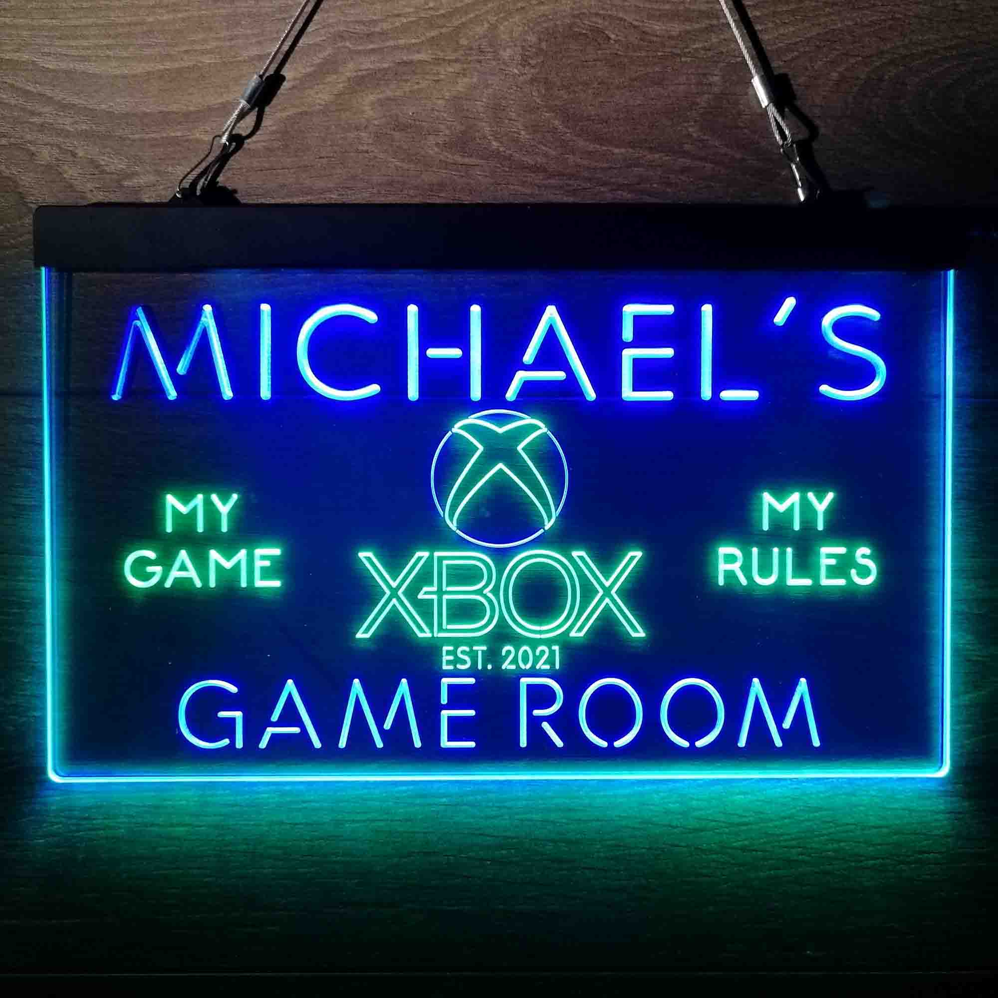 Custom Name XBOX Home Bar Neon LED Sign