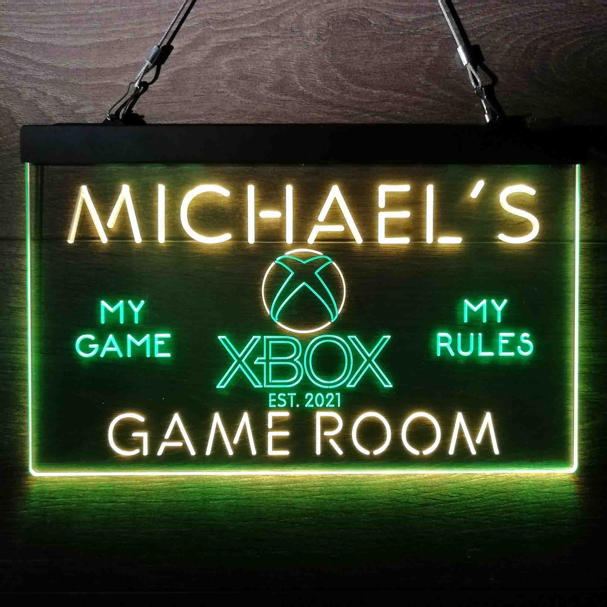 Custom Name XBOX Home Bar Neon LED Sign