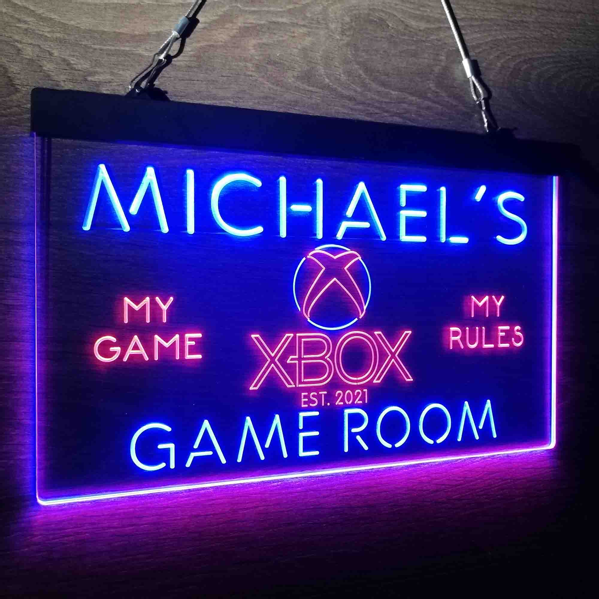 Custom Name XBOX Home Bar Neon LED Sign