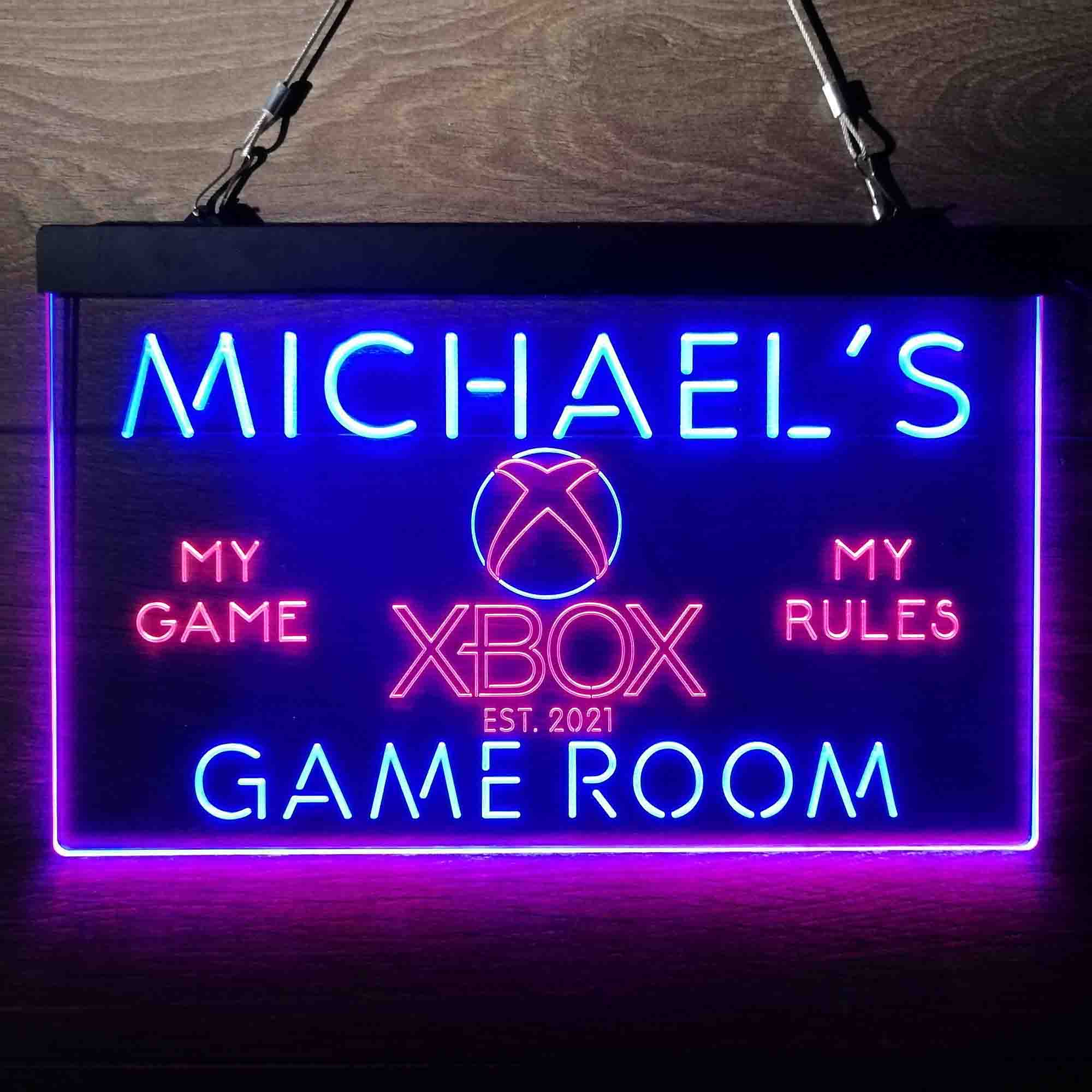 Custom Name XBOX Home Bar Neon LED Sign