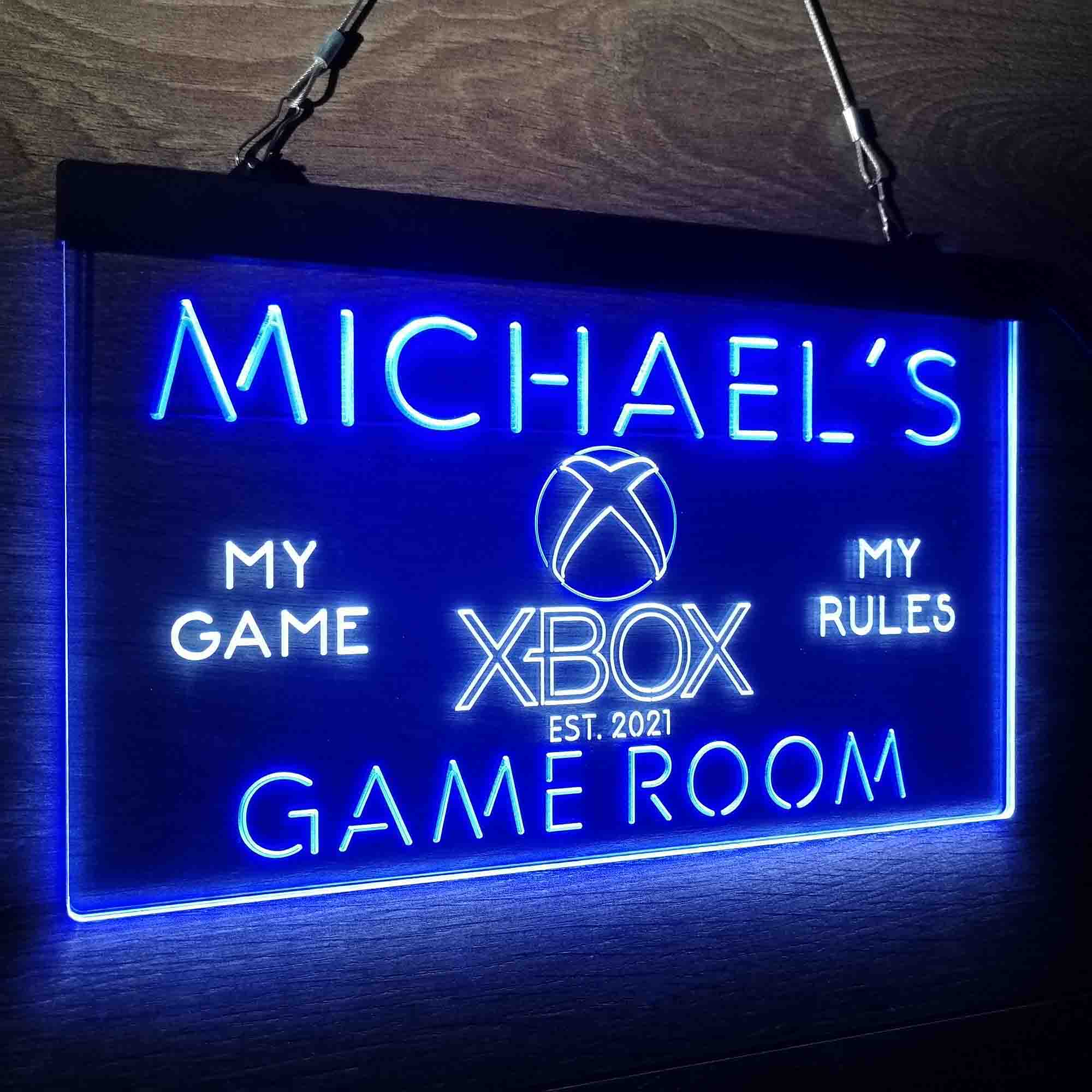 Custom Name XBOX Home Bar Neon LED Sign