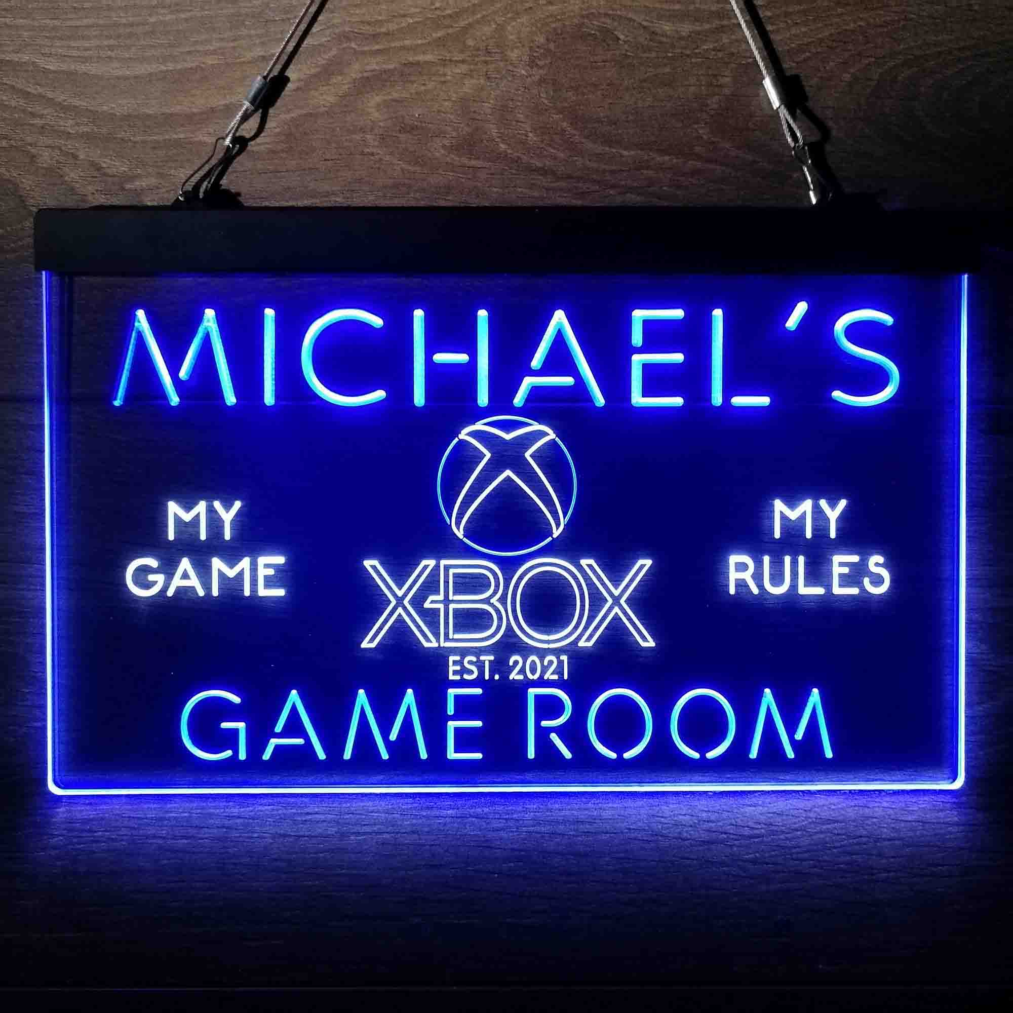 Custom Name XBOX Home Bar Neon LED Sign