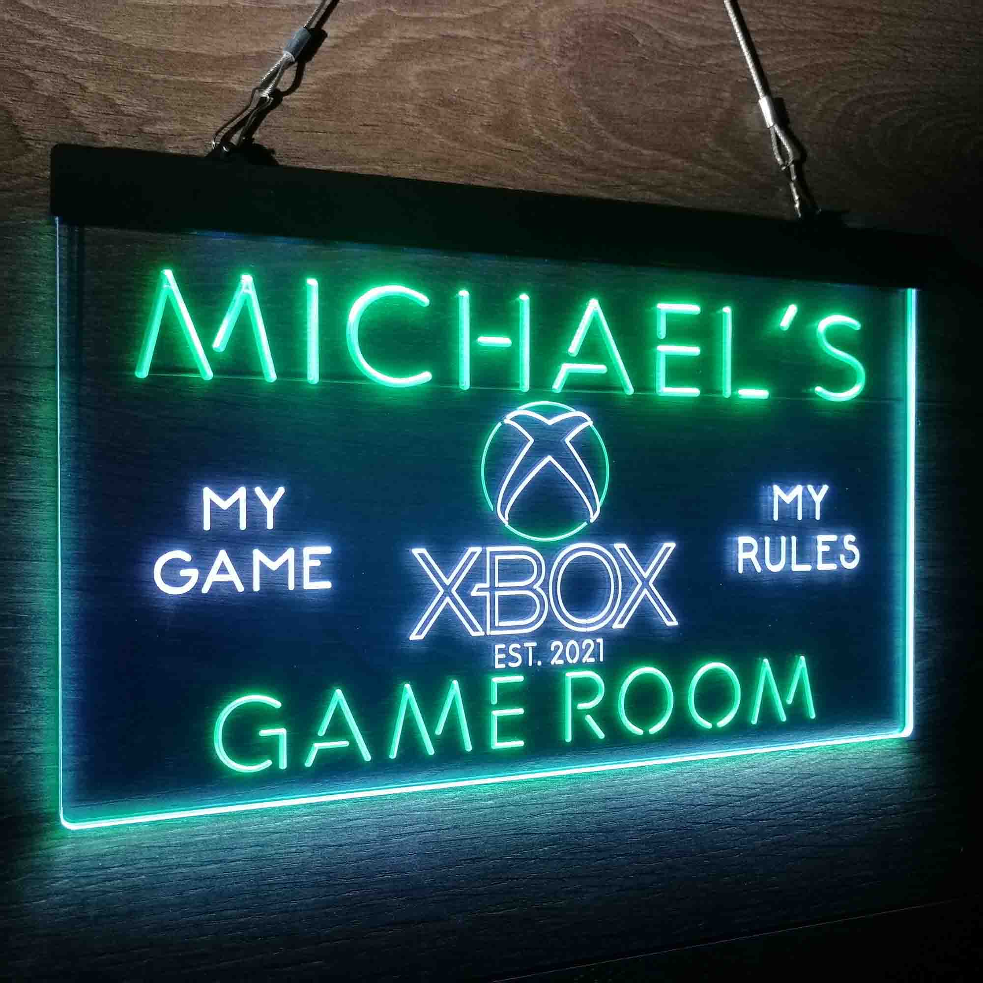 Custom Name XBOX Home Bar Neon LED Sign