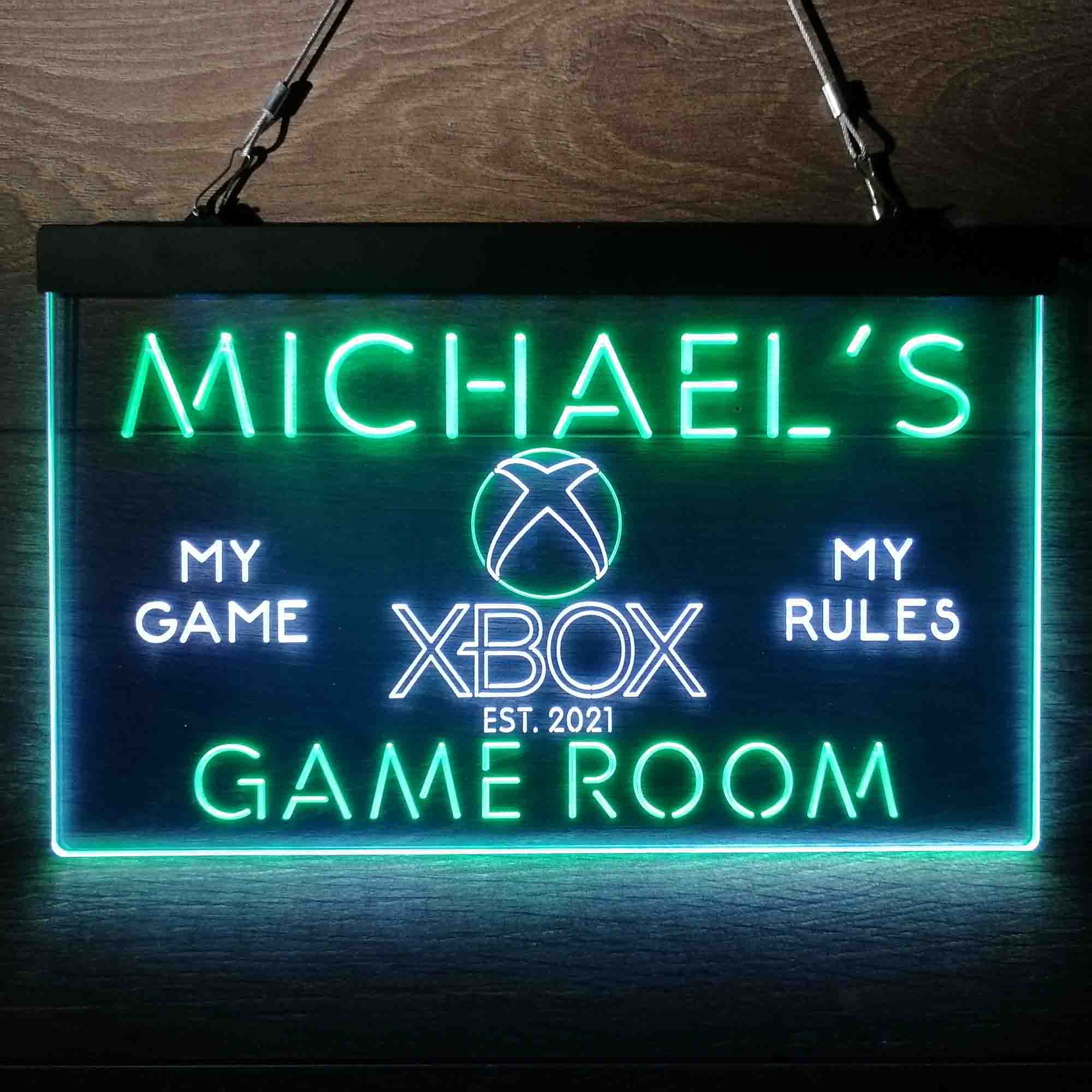 Custom Name XBOX Home Bar Neon LED Sign