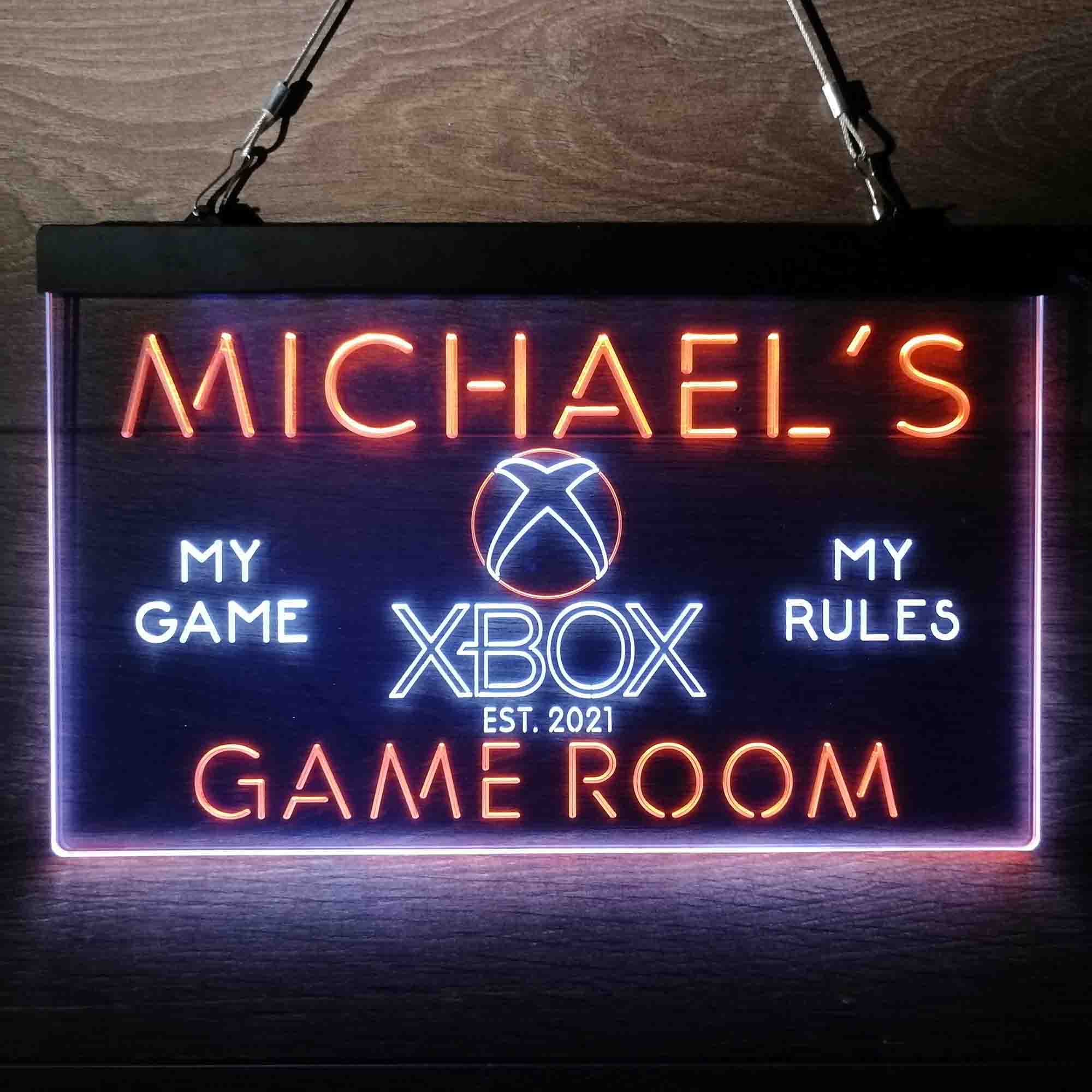 Custom Name XBOX Home Bar Neon LED Sign