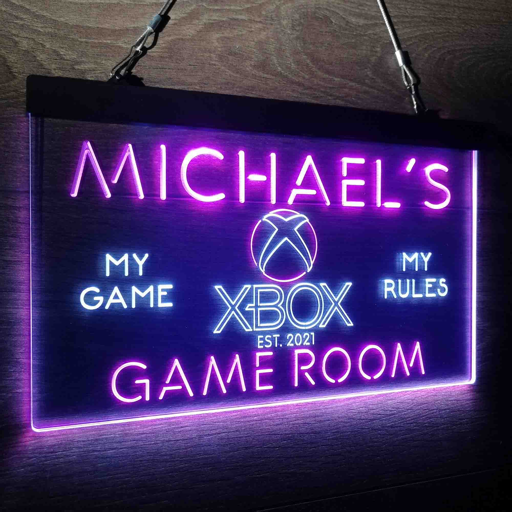 Custom Name XBOX Home Bar Neon LED Sign