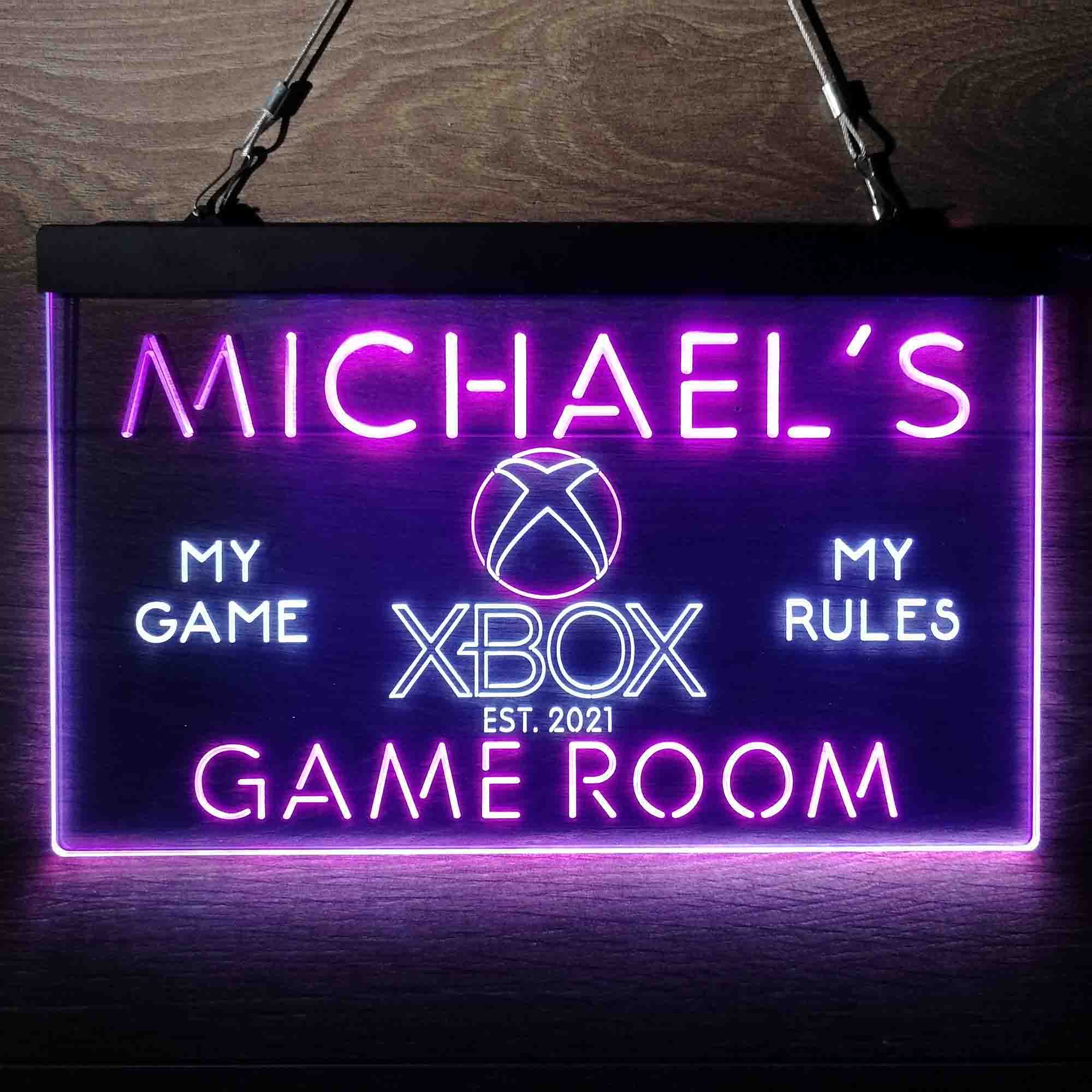 Custom Name XBOX Home Bar Neon LED Sign