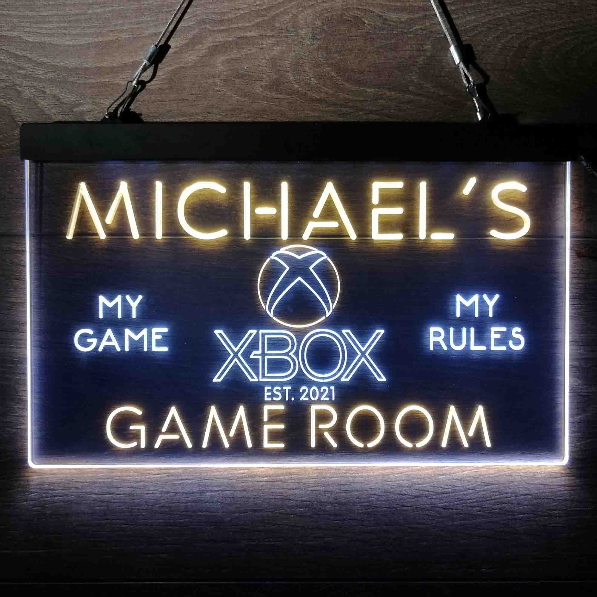 Custom Name XBOX Home Bar Neon LED Sign