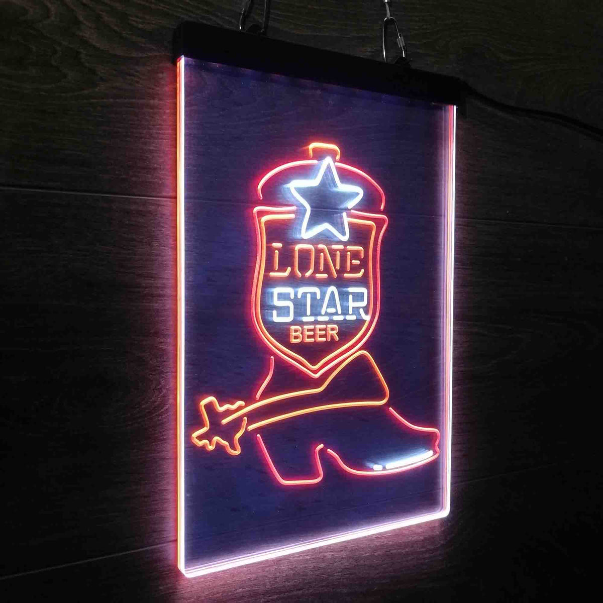 Led Boot Sign Lone Star Boot Beer Bar Led New Sign | LED LAB CAVE