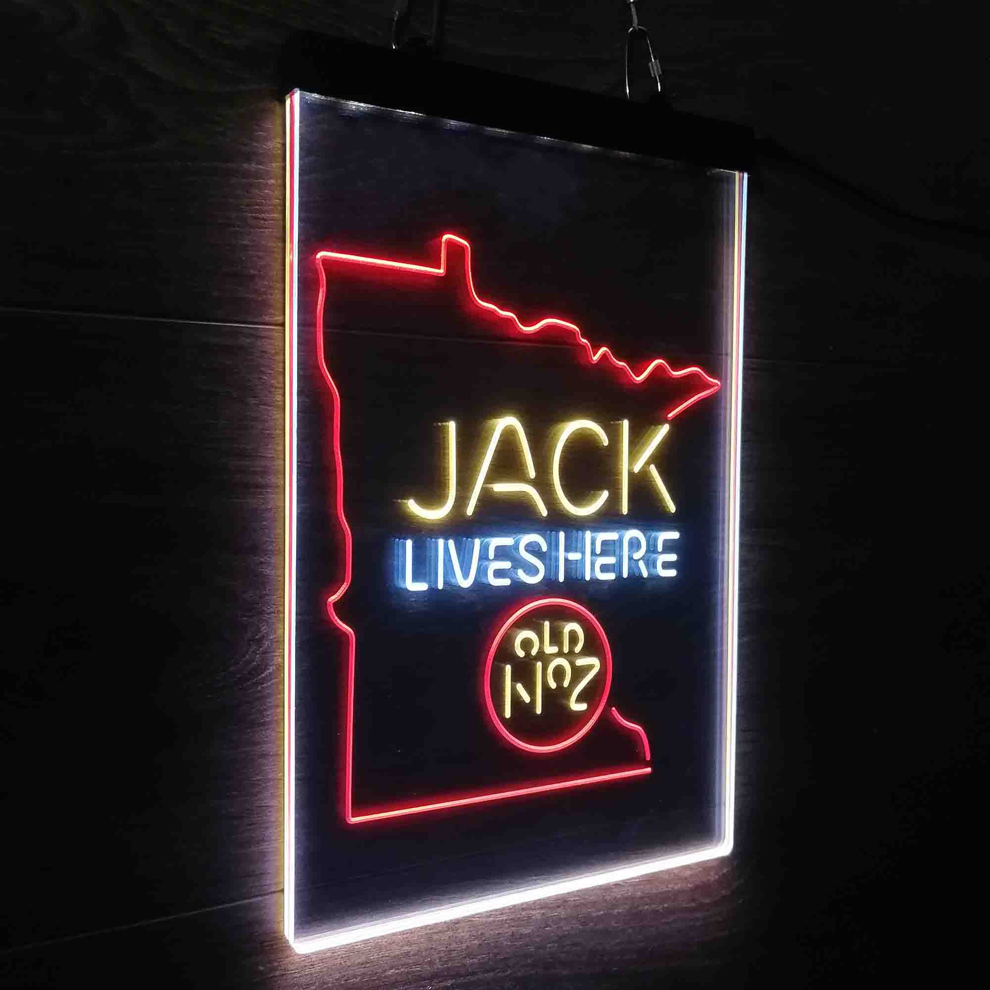 Minnesota Jack Lives Here Led New Sign | LED LAB CAVE
