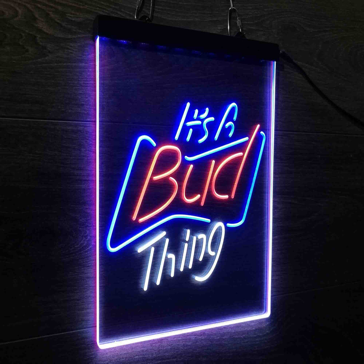 Add Thing Sign It's Bud Thing Beer Man Cave Bar Led New Sign | LED LAB CAVE