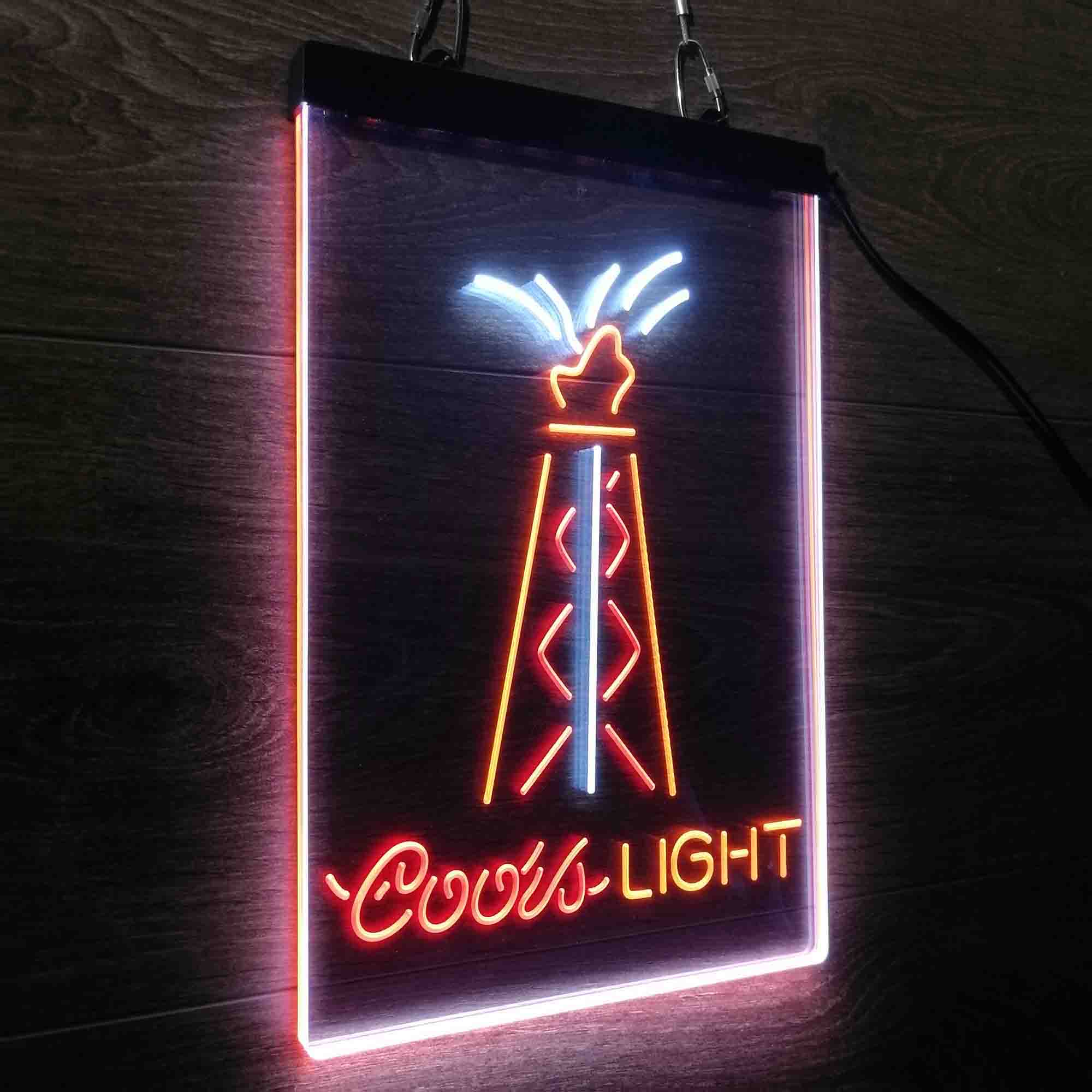 Coors Light Pop Neon 3-Color LED Sign