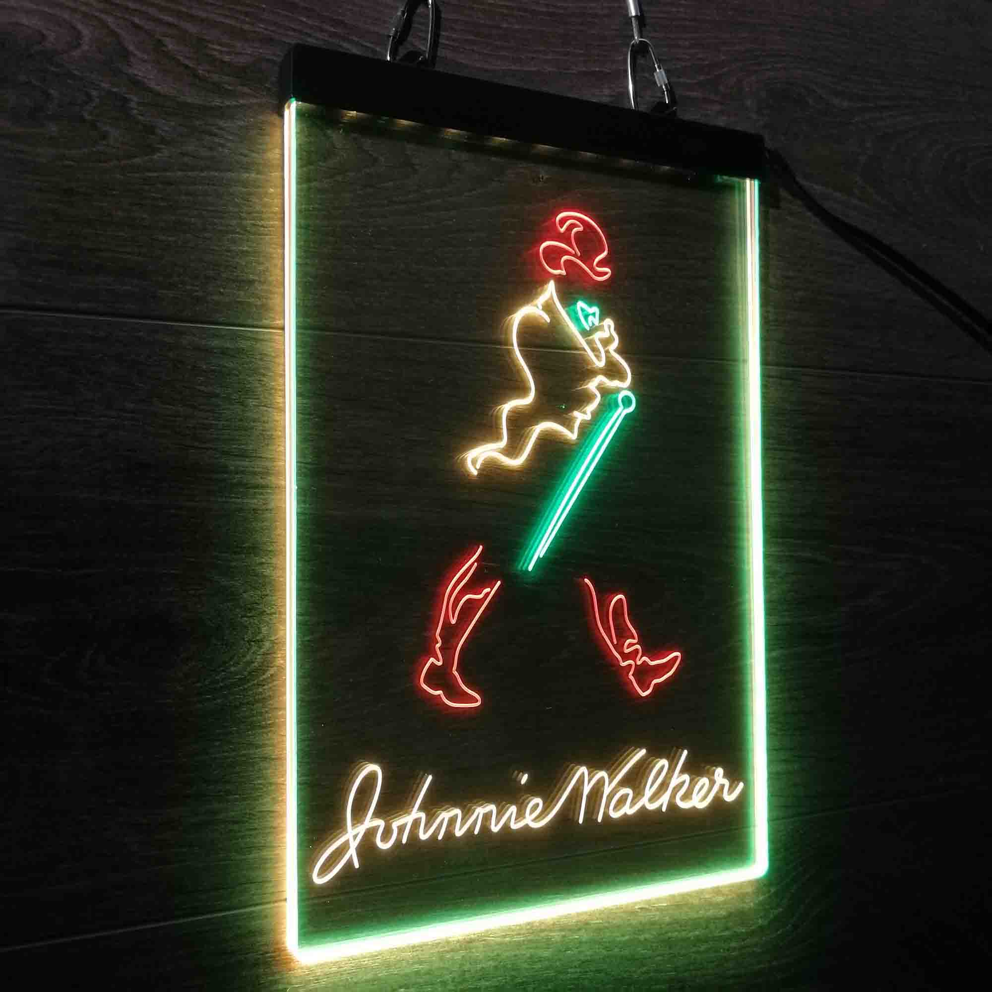 Johnnie Walker Right Neon 3-Color LED Sign