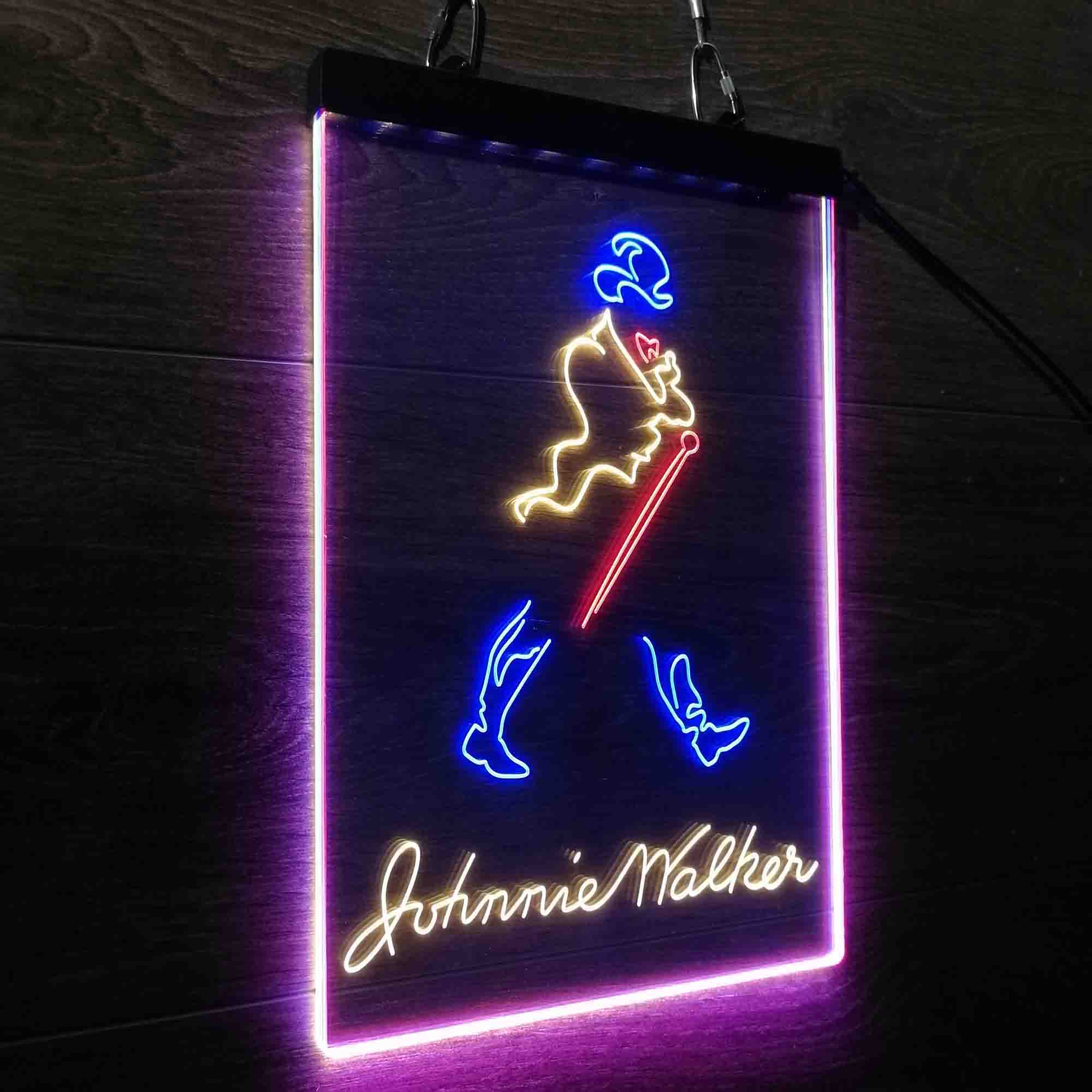 Johnnie Walker Right Neon 3-Color LED Sign