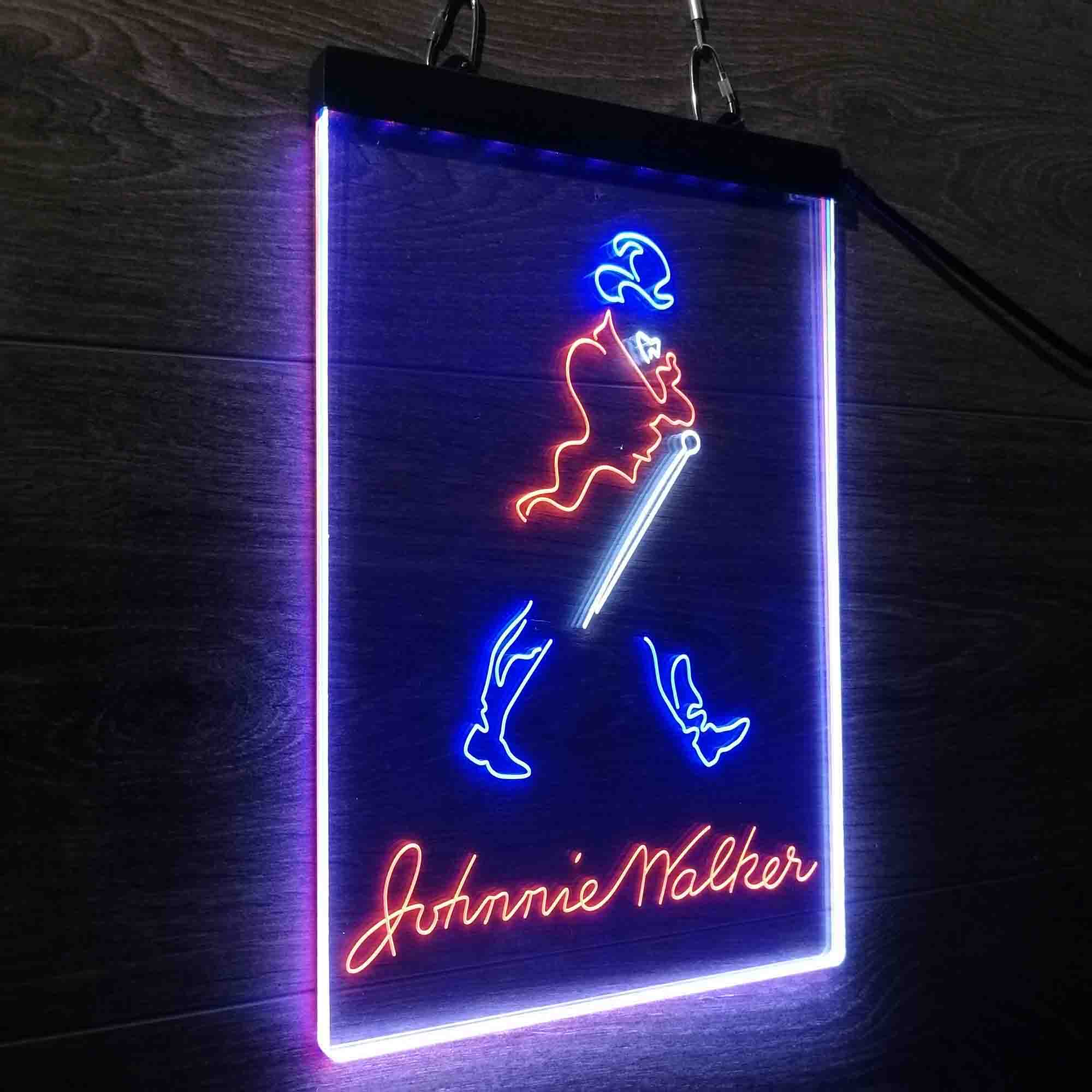 Johnnie Walker Right Neon 3-Color LED Sign