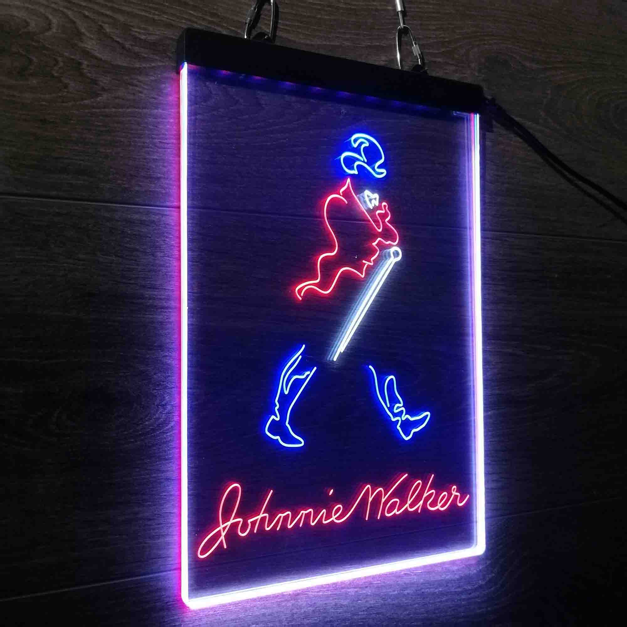 Johnnie Walker Right Neon 3-Color LED Sign