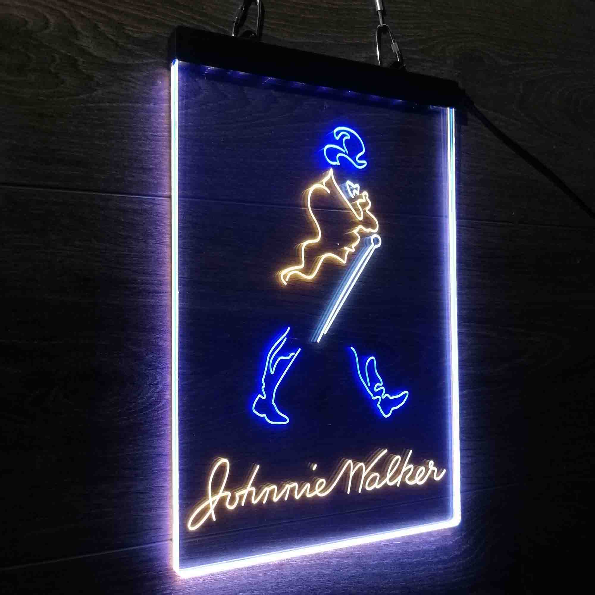 Johnnie Walker Right Neon 3-Color LED Sign