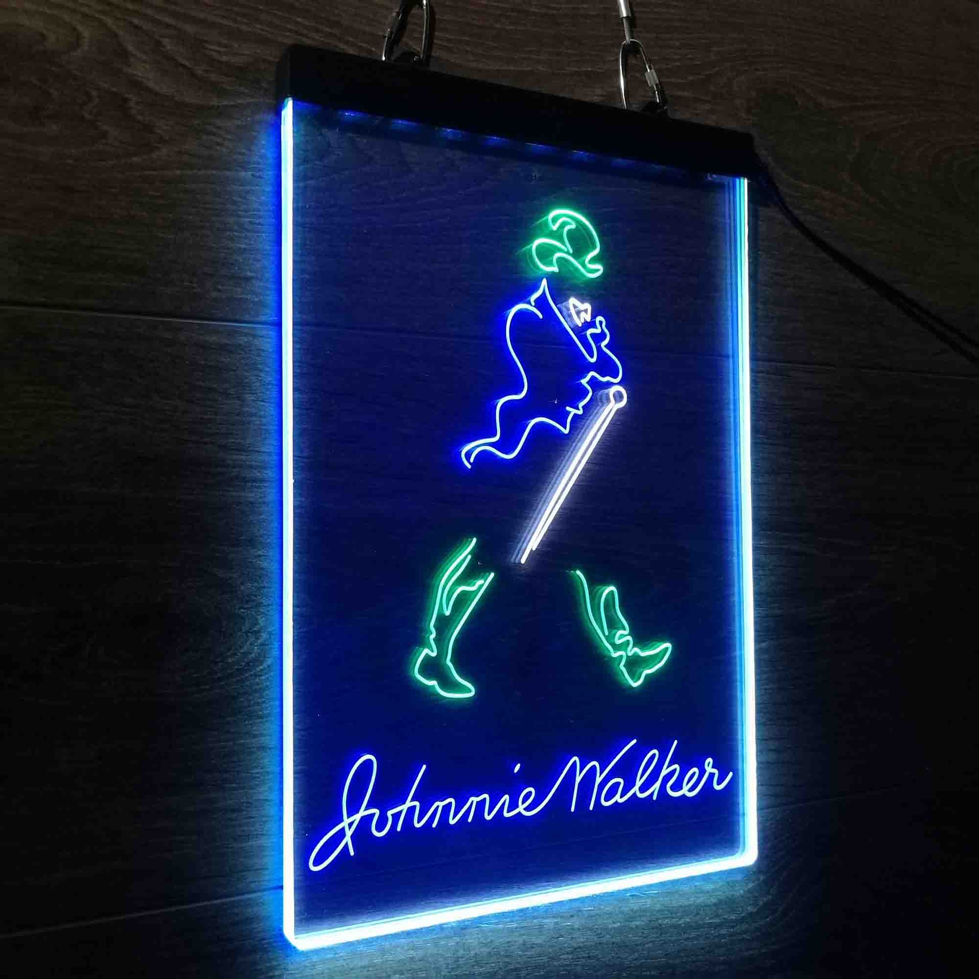 Johnnie Walker Right Neon 3-Color LED Sign