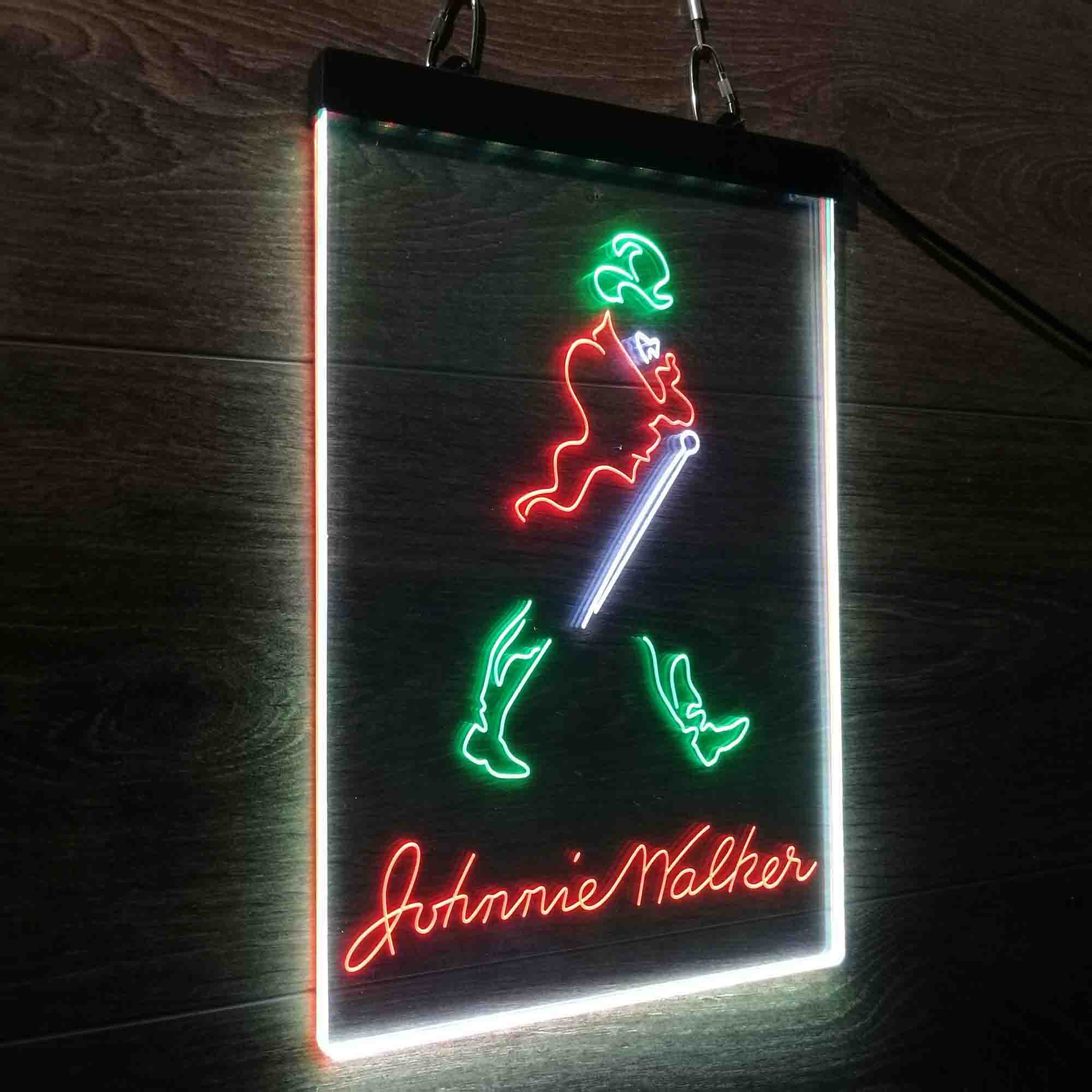 Johnnie Walker Right Neon 3-Color LED Sign