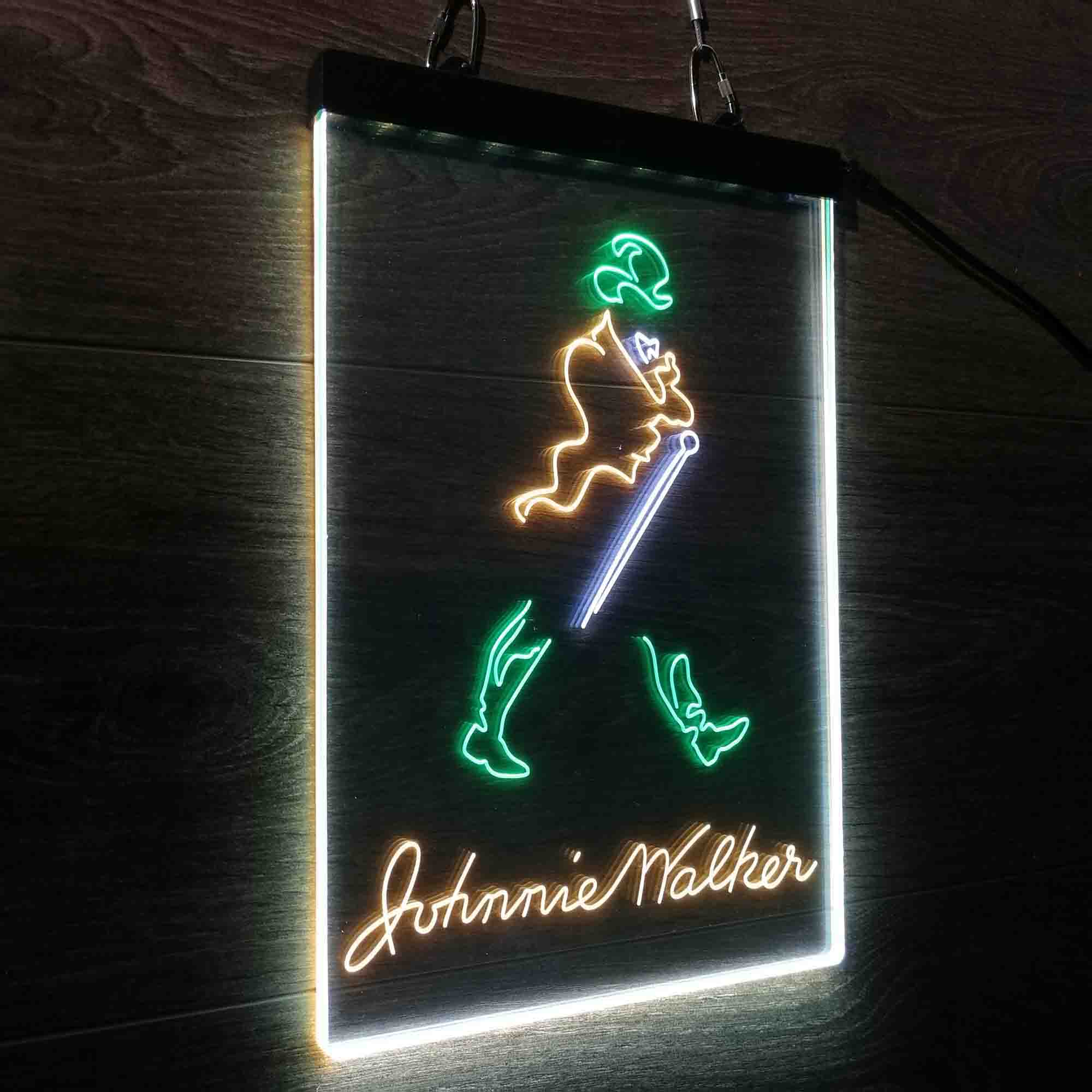 Johnnie Walker Right Neon 3-Color LED Sign