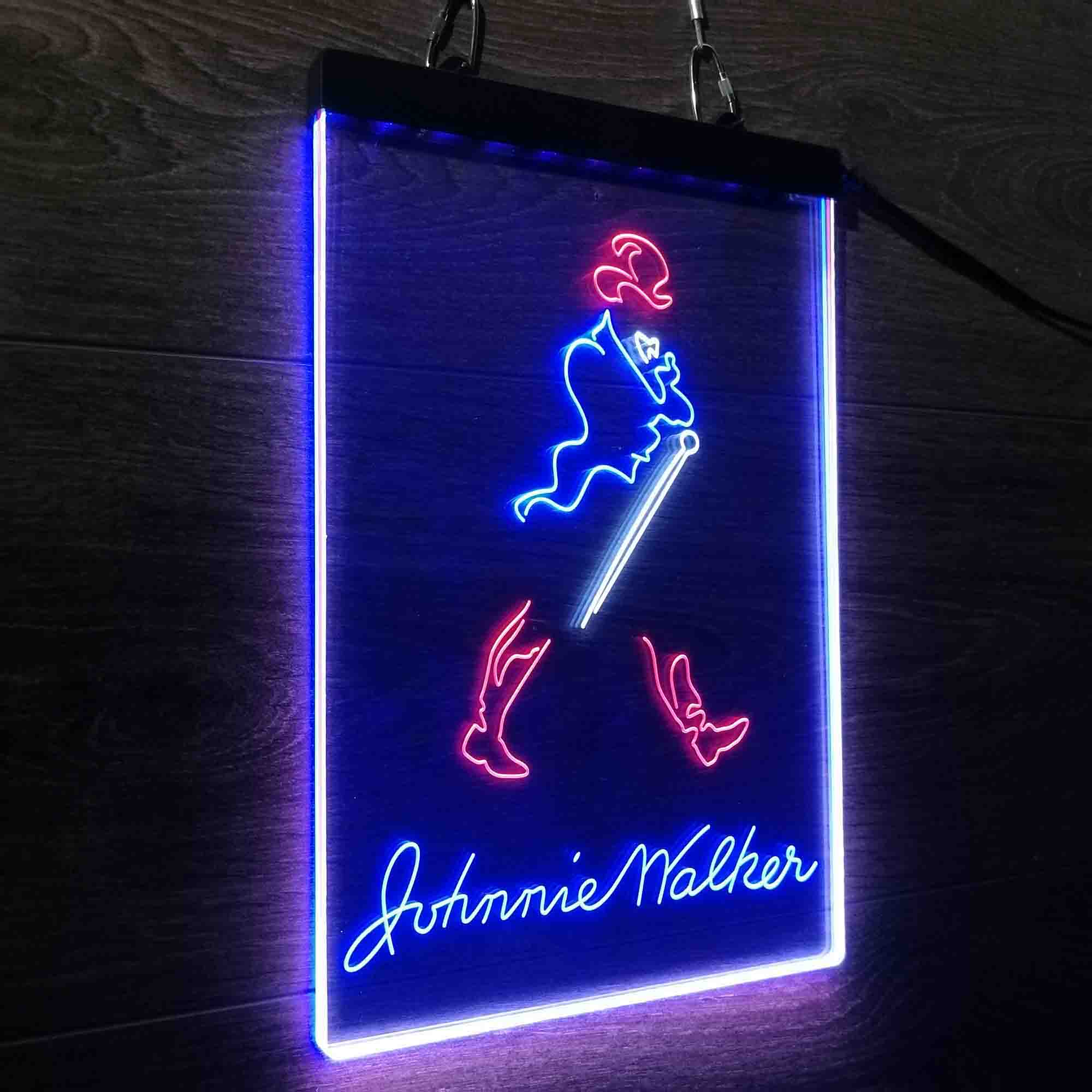 Johnnie Walker Right Neon 3-Color LED Sign