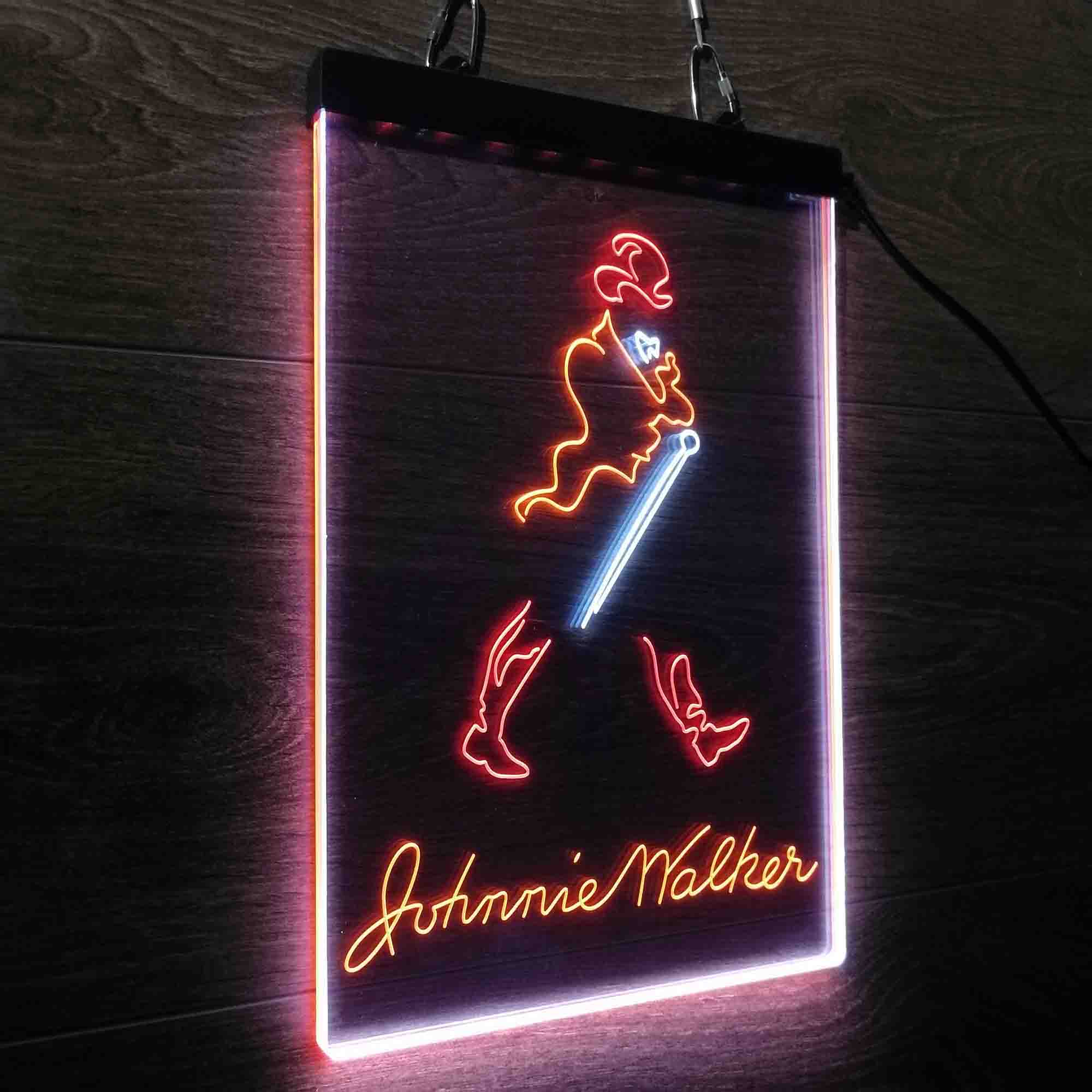 Johnnie Walker Right Neon 3-Color LED Sign