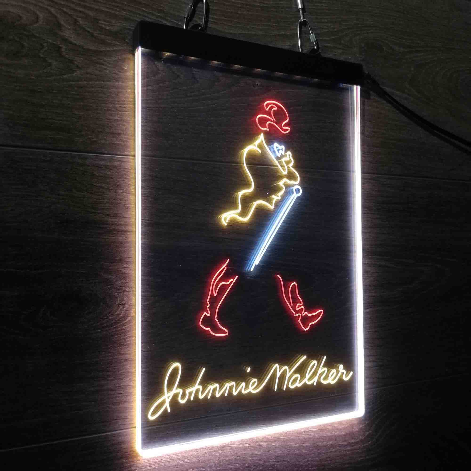 Johnnie Walker Right Neon 3-Color LED Sign