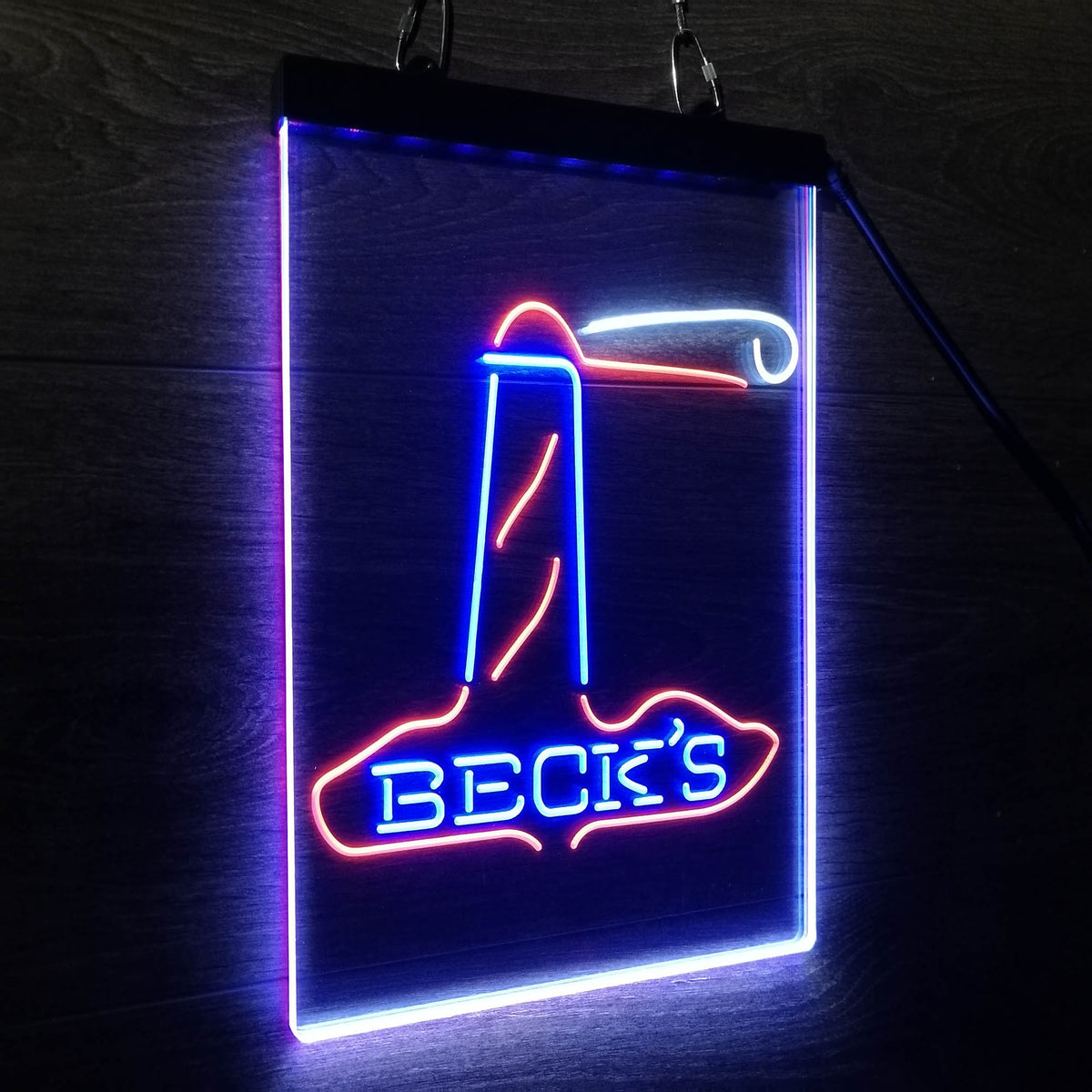 Beck's Lighthouse Island Beer Led New Sign | LED LAB CAVE