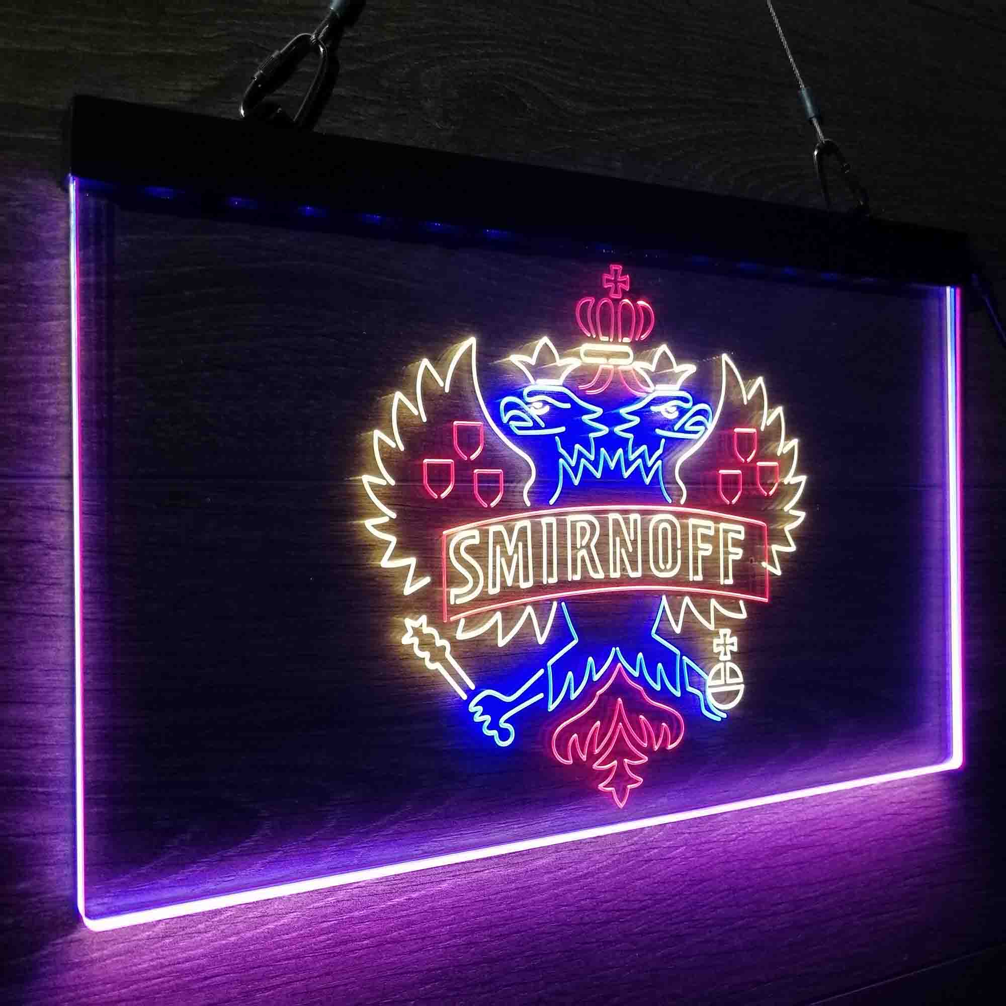 Smirnoff Vodka Wine Led New Sign | LED LAB CAVE