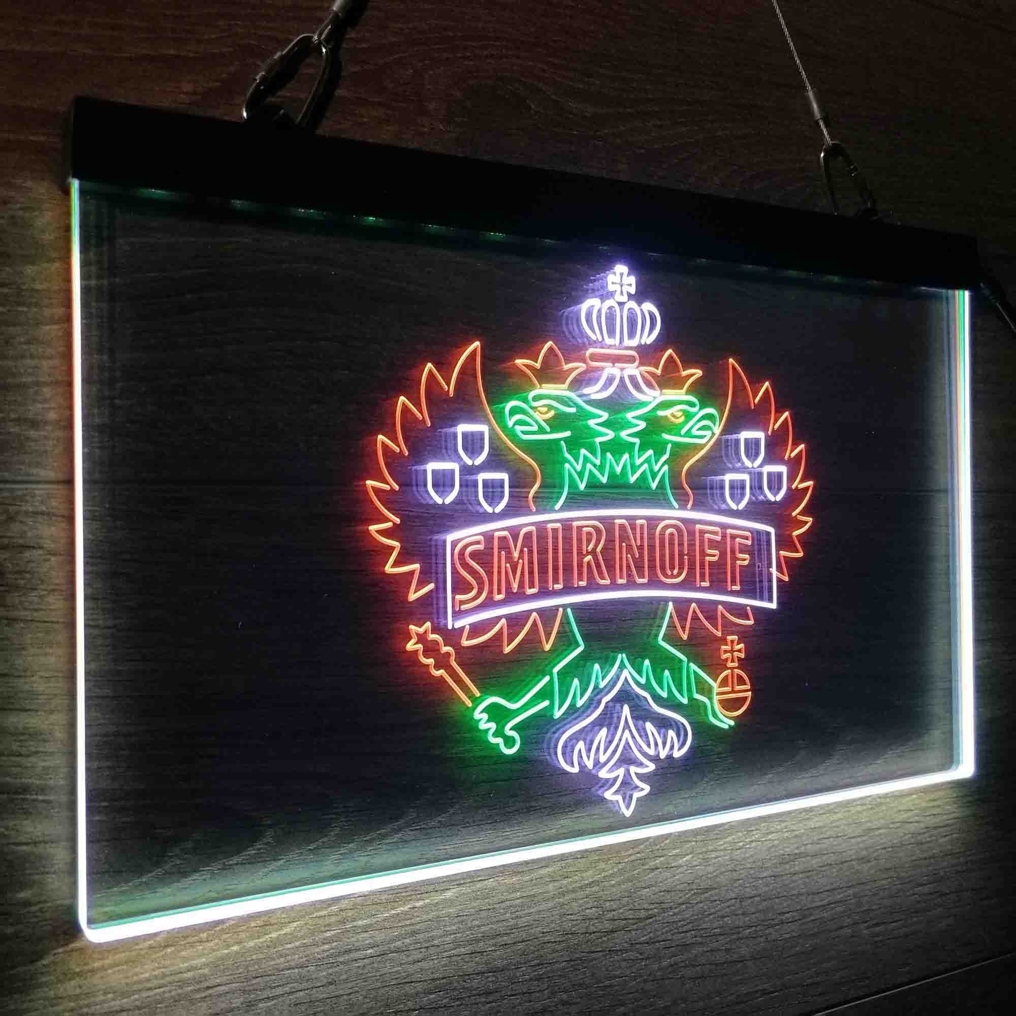 Smirnoff Vodka Wine Led New Sign | LED LAB CAVE