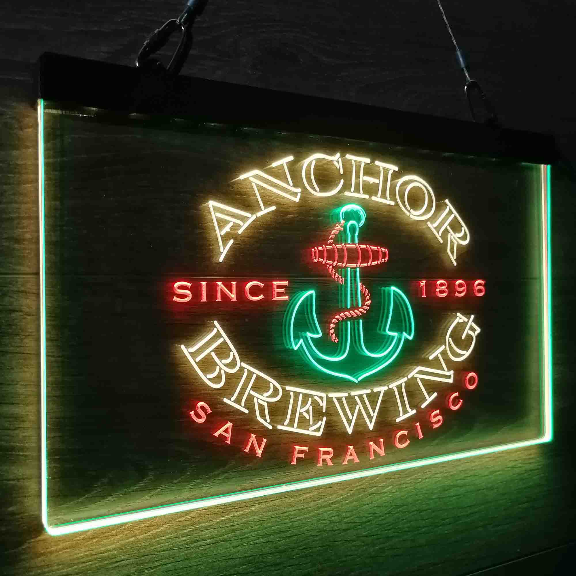 Anchor Brewing Co. Neon 3-Color LED Sign