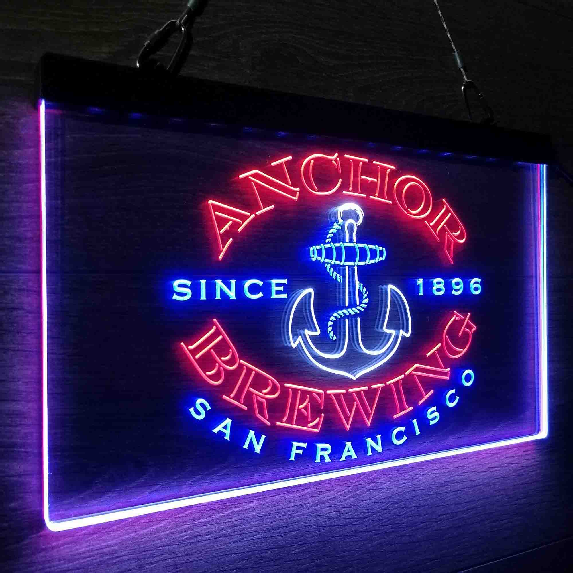 Anchor Brewing Co. Neon 3-Color LED Sign