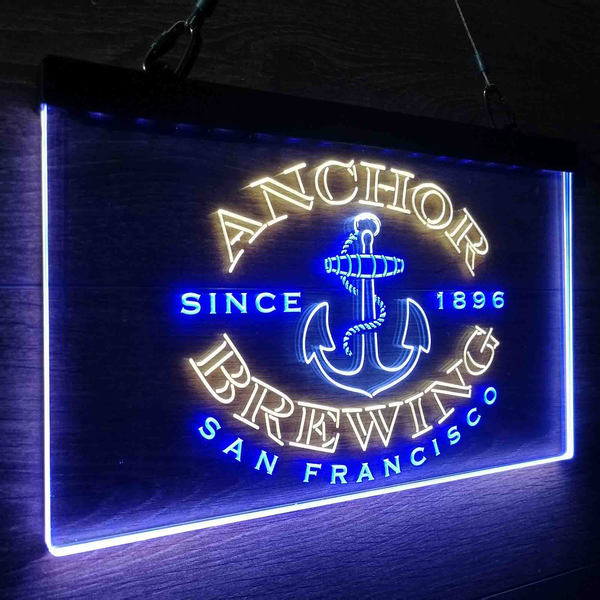 Anchor Brewing Co. Neon 3-Color LED Sign