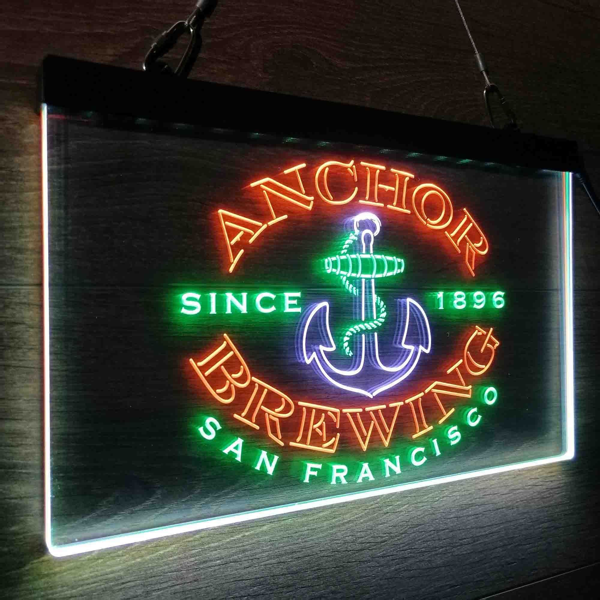 Anchor Brewing Co. Neon 3-Color LED Sign