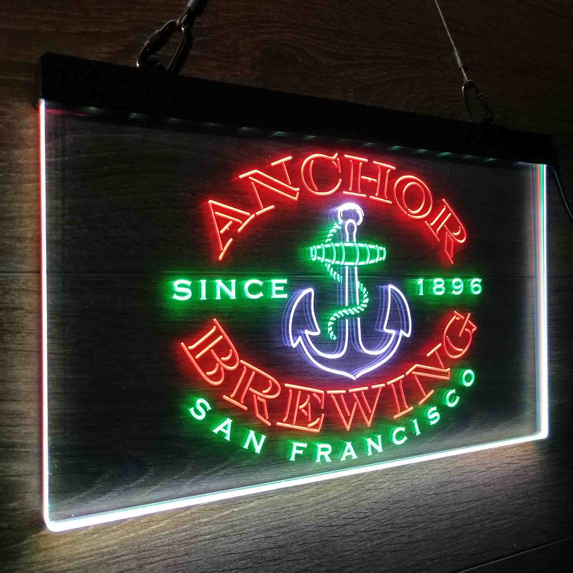 Anchor Brewing Co. Neon 3-Color LED Sign