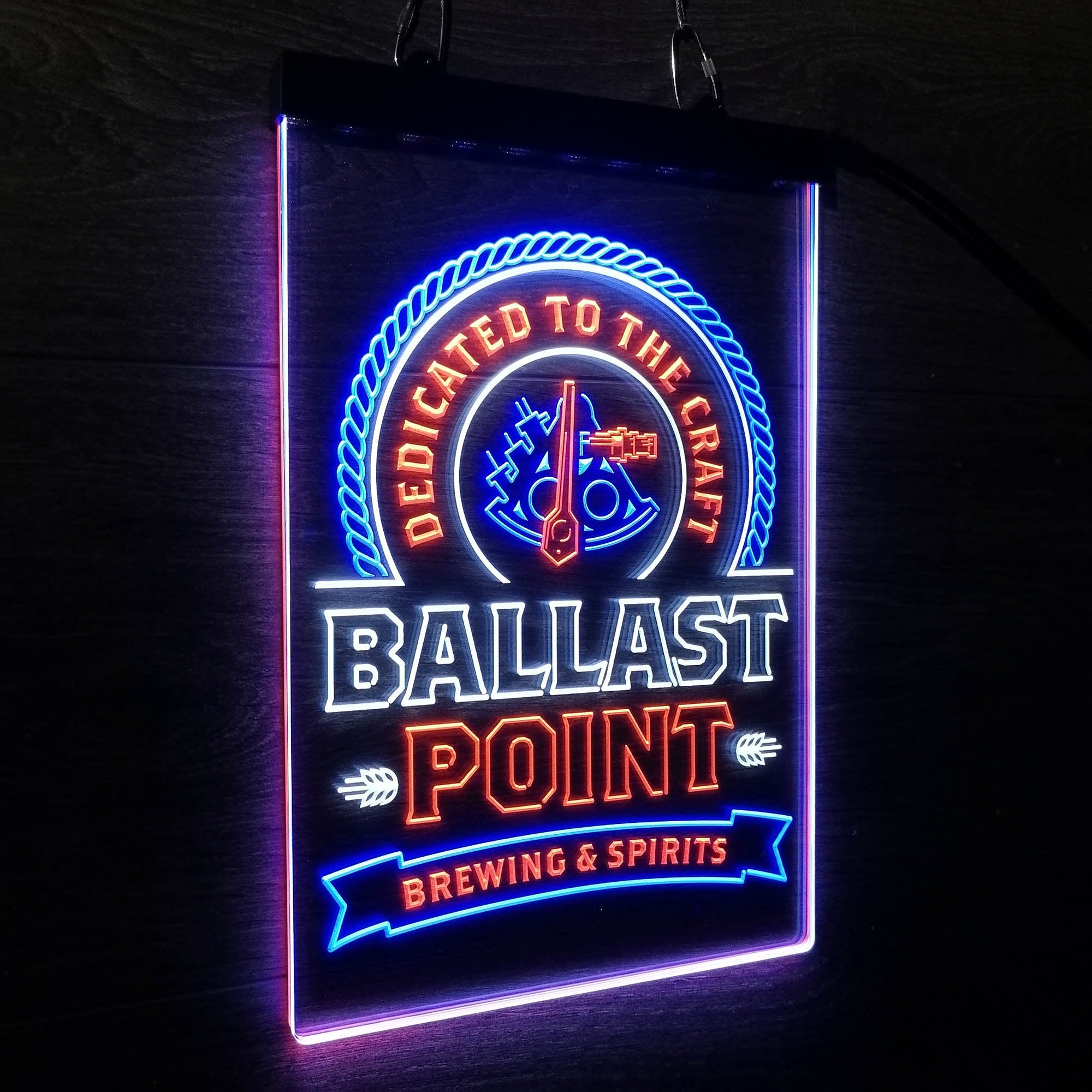 Ballast Point Brewing Co. Neon 3-Color LED Sign