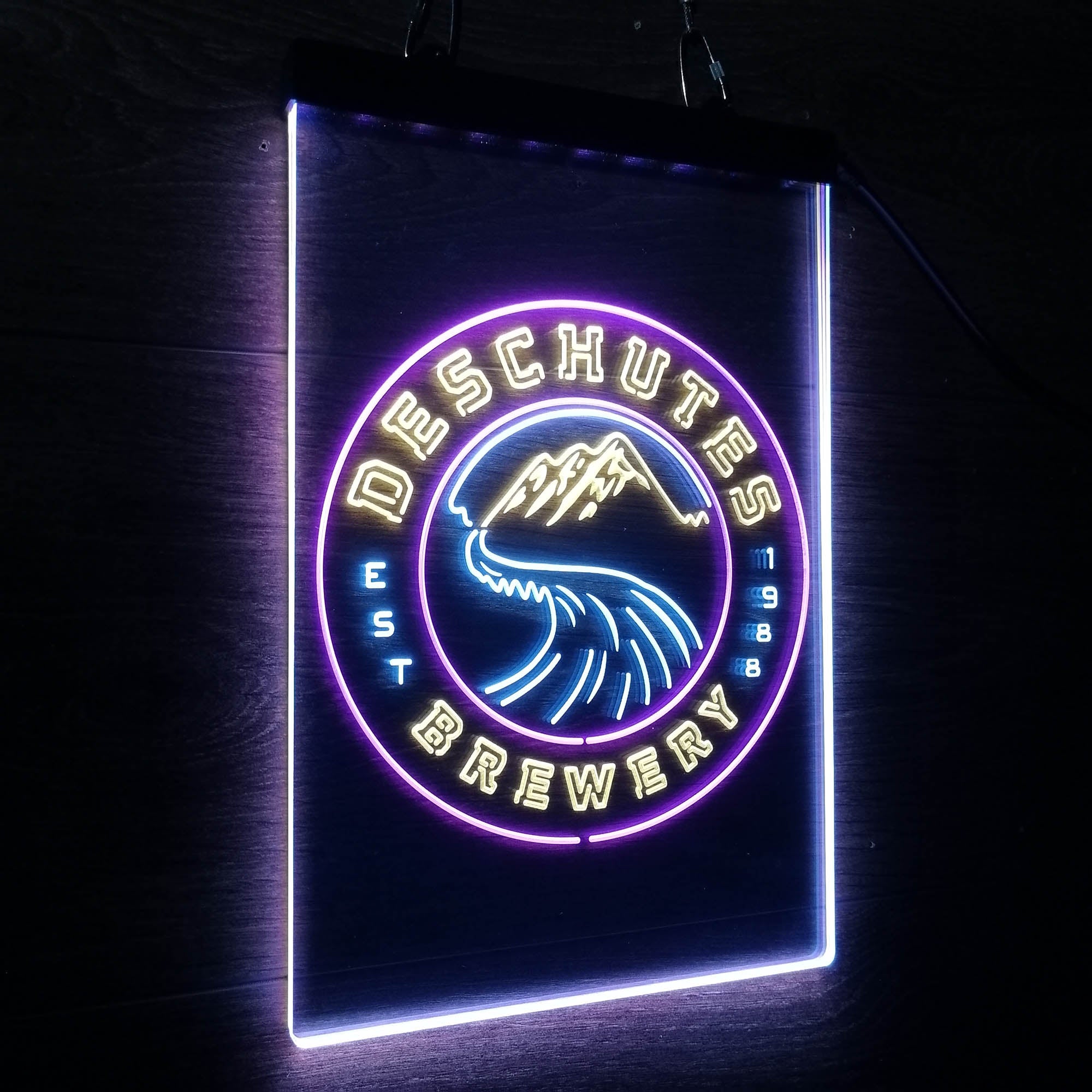 Deschutes Brewery Co. Neon 3-Color LED Sign