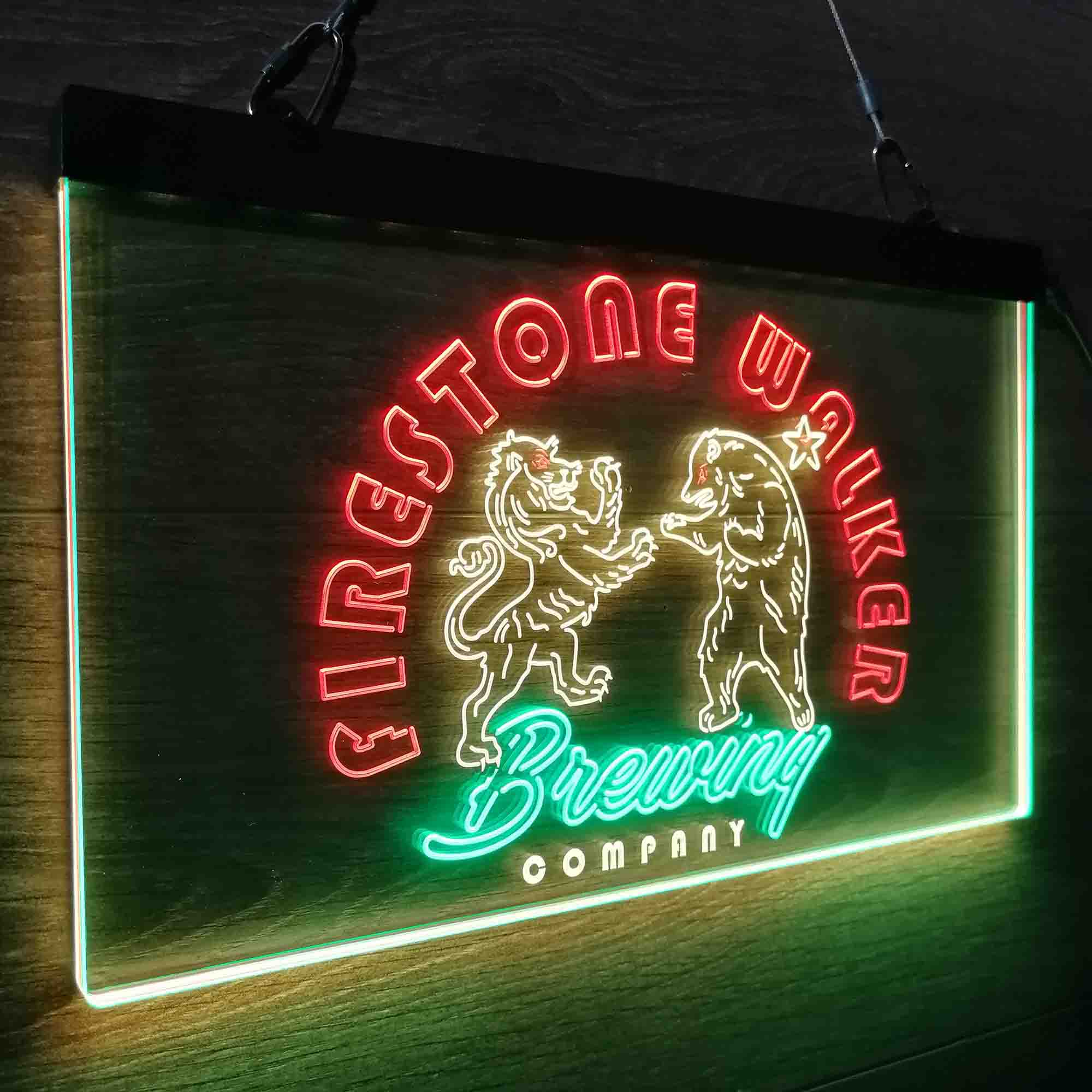 Firestone Walker Brewing Co. Neon 3-Color LED Sign